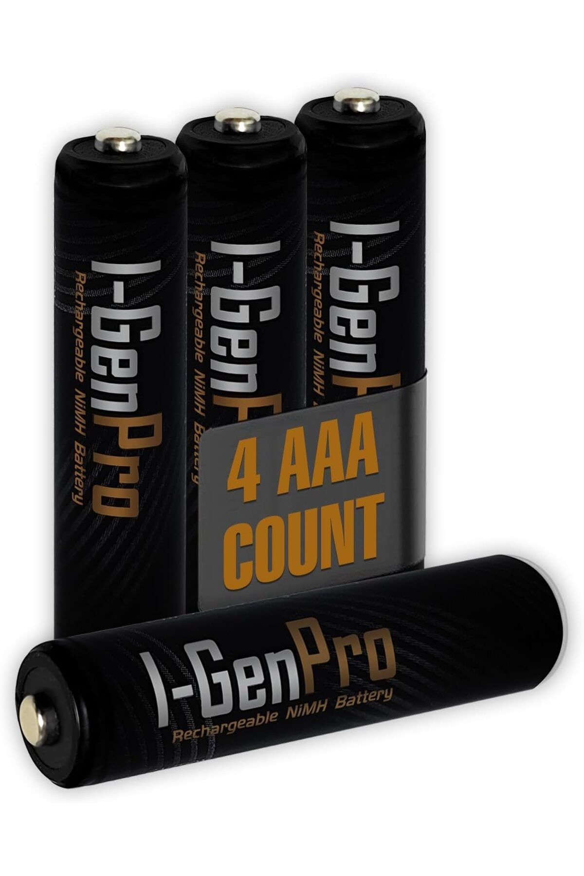 Mena Rise Pro P162 4 Adet AAA 1100 mAh Şarj Edilebilir İnce Kalem Pil 1.2V Ni-MH Şarjlı Pil 1064272