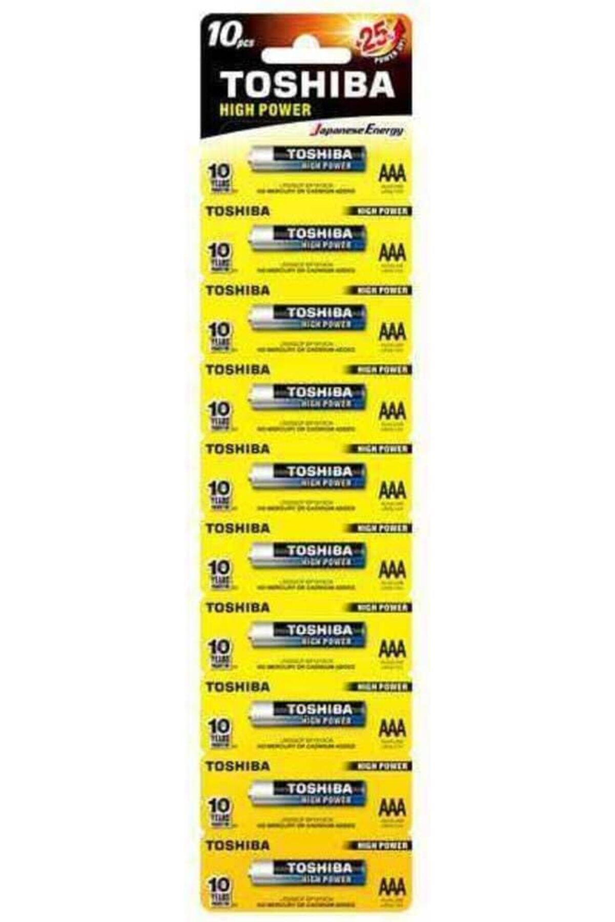 Mena Rise TuonShop High Power Serisi Alkalin Aaa Ince Kalem Pil 10'lu 1122991