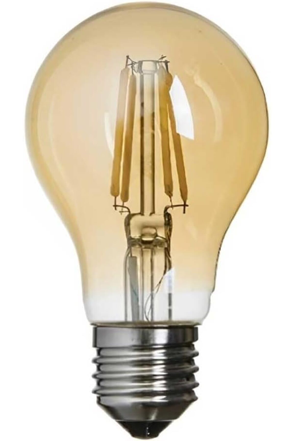 Mena Rise Adet K2 6W E27 2700K Sarı Işık A60 Led Flamanlı Rustik Ampul KES603 1064272