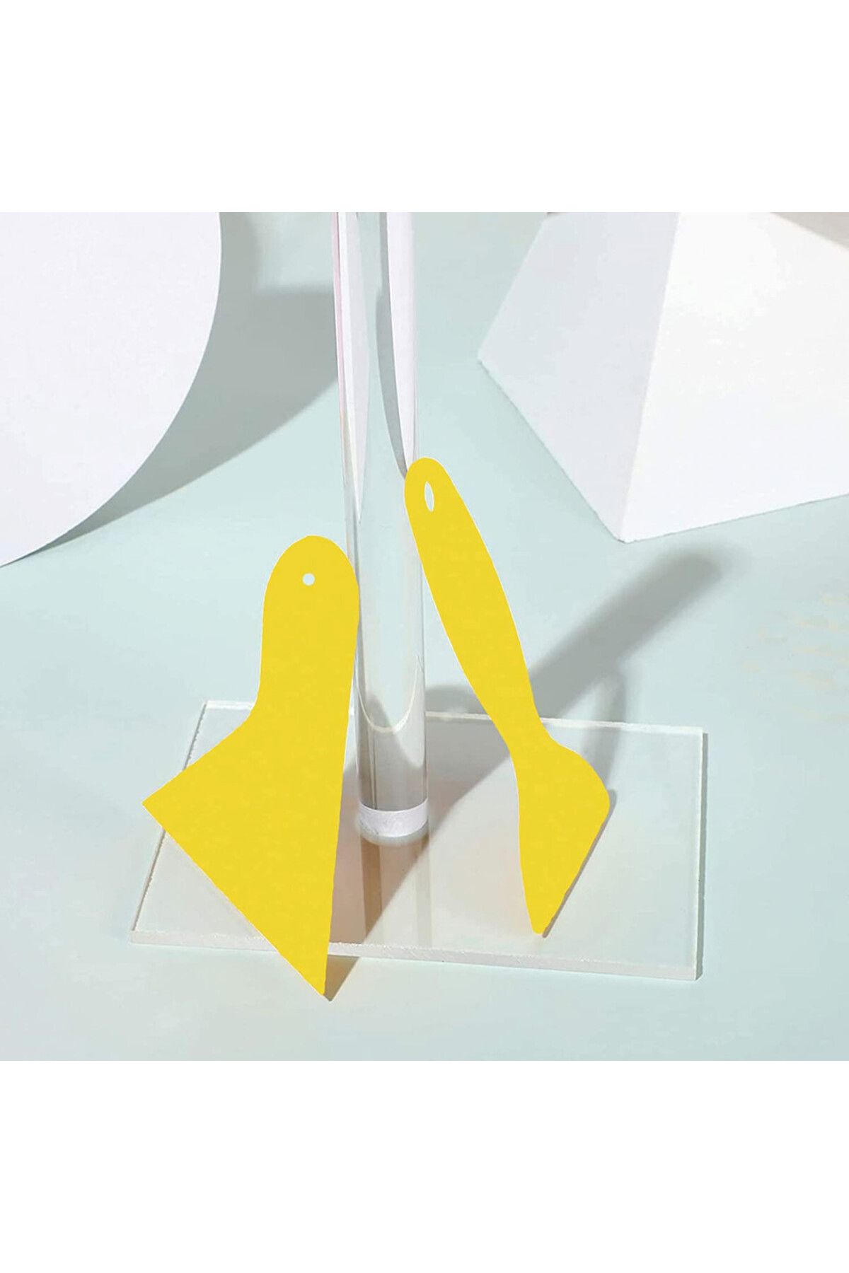 Fudian Olivier-Set de 5 paste de modelat Fudian Olivier, plastic/acril, transparent/galben 6