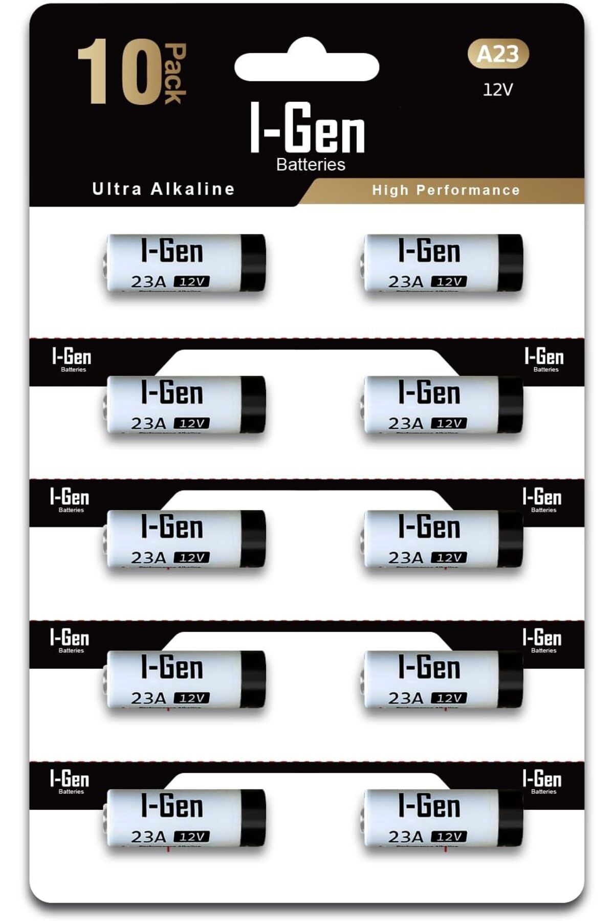 Mena Rise 23A Pil 10'lu Paket 12V MN21 PİL (A23 / 23A / V23GA / LRV08 / 8LR932) 1064272