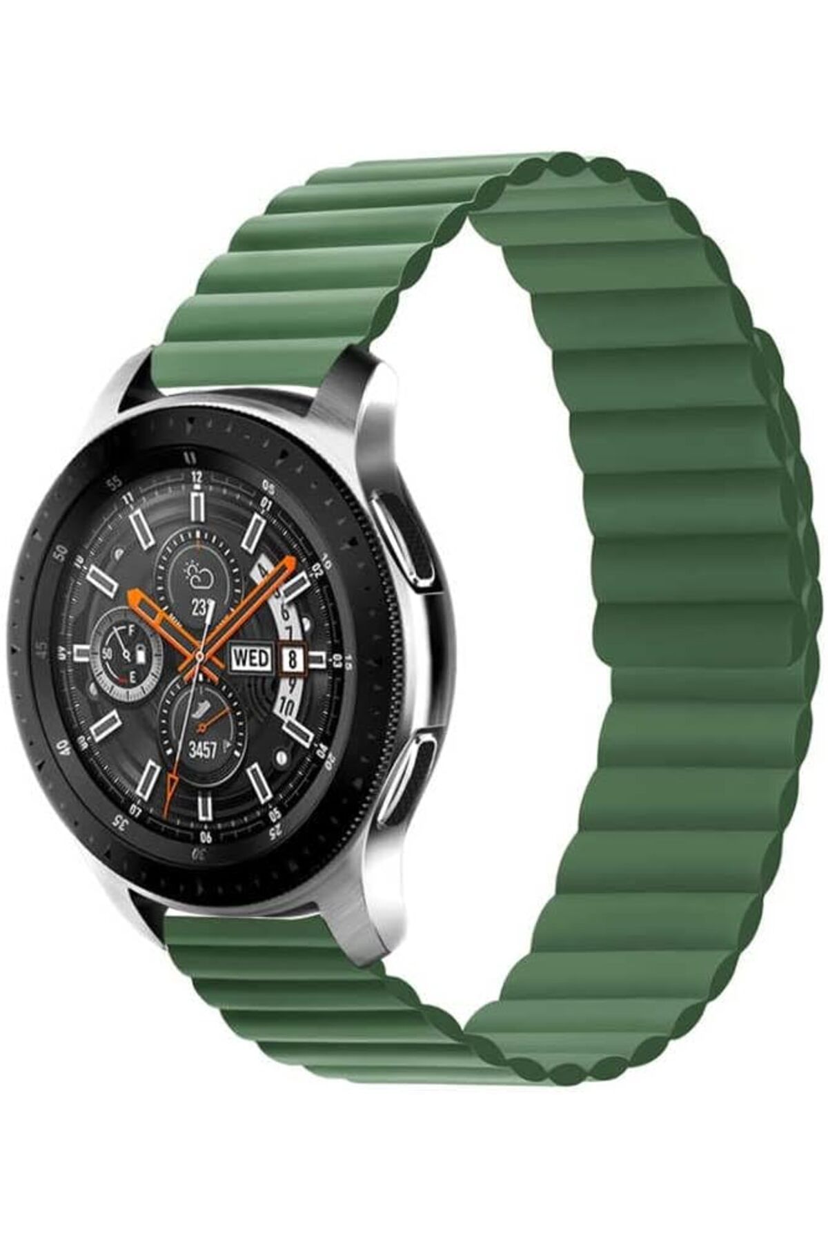 Mena Rise İle Uyumlu Honor Magic 2 46mm KRD-52 Kordon Yeşil 1064272