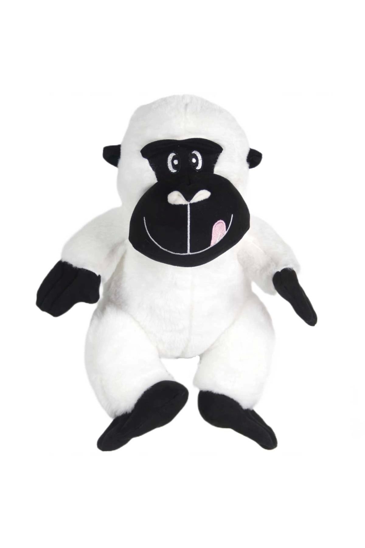 CANSA Uyku Arkadaşı Goril Peluş Beyaz 34 cm