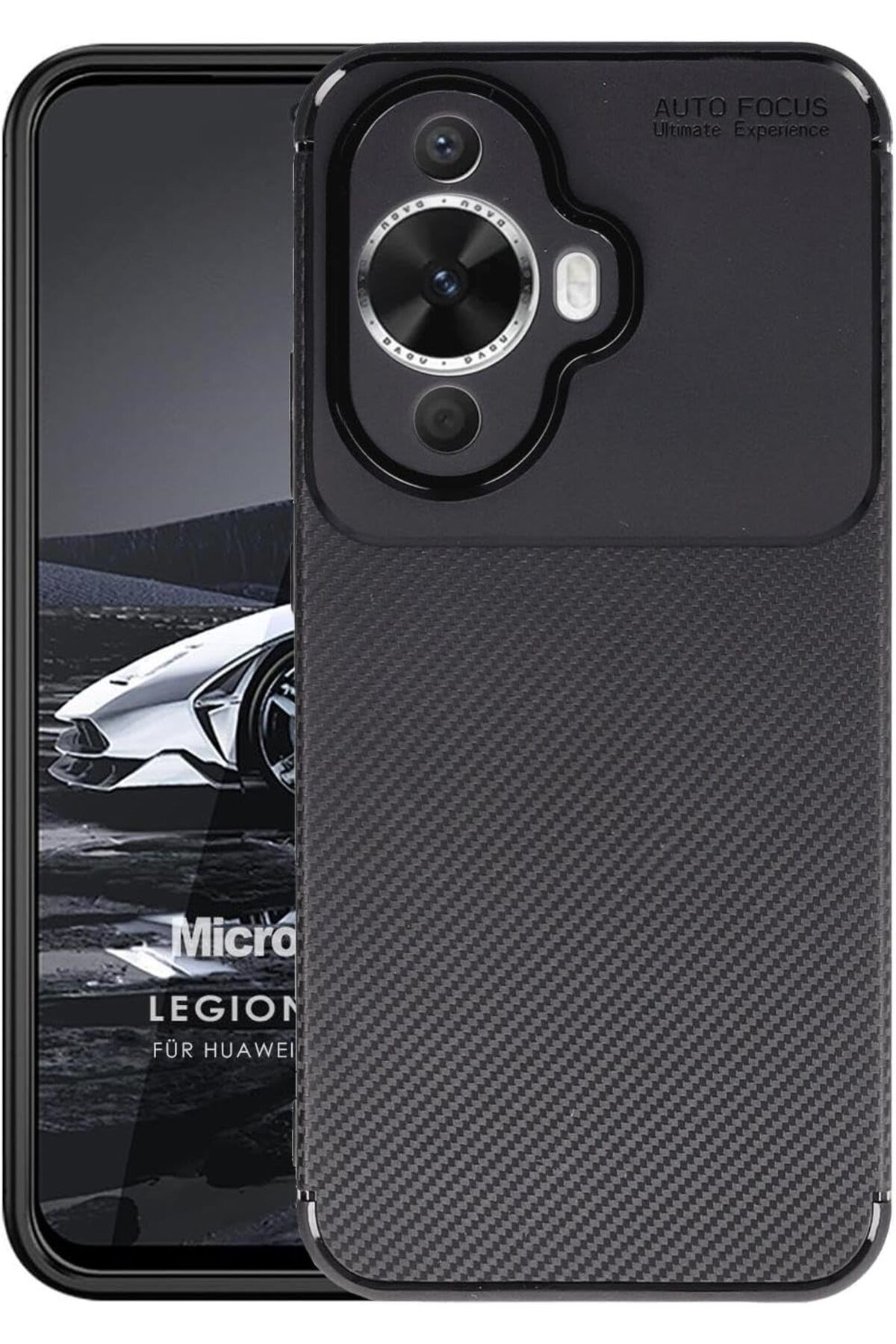 Mena Rise TuonShop Nova 12S Kılıf Legion Series Siyah [Nova 12S ile Uyumlu Kılıf - Siyah] 1122991
