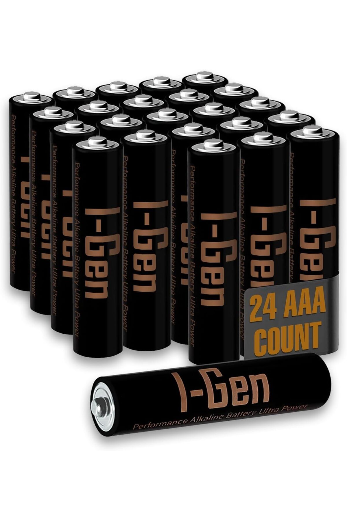 Mena Rise TuonShop A142 Ultra Alkalin AAA İnce Kalem Pil 24'lü Paket LR03 1.5V 1122991