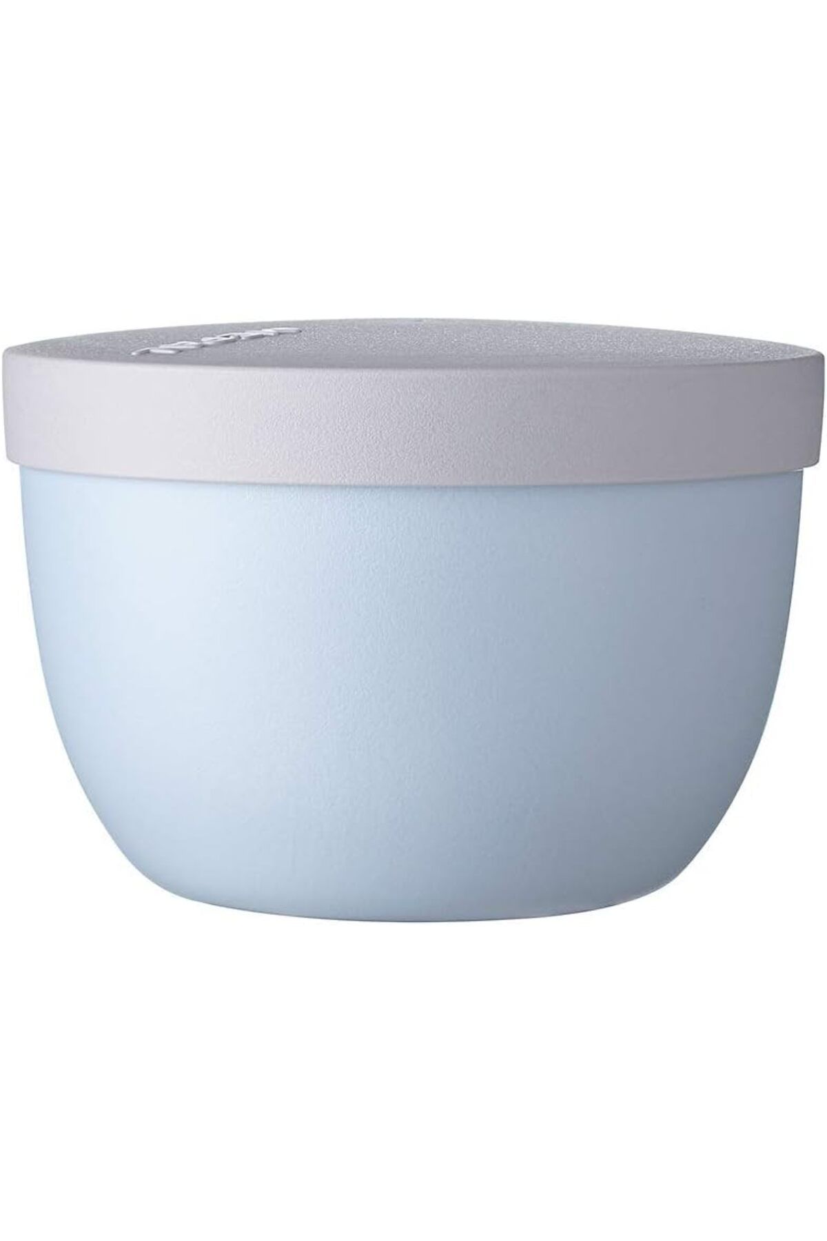 Mena Rise TuonShop Snackpot Ellipse Nordic Blue – 350 ml pratik kap gıda saklama ve taşıma için – deri