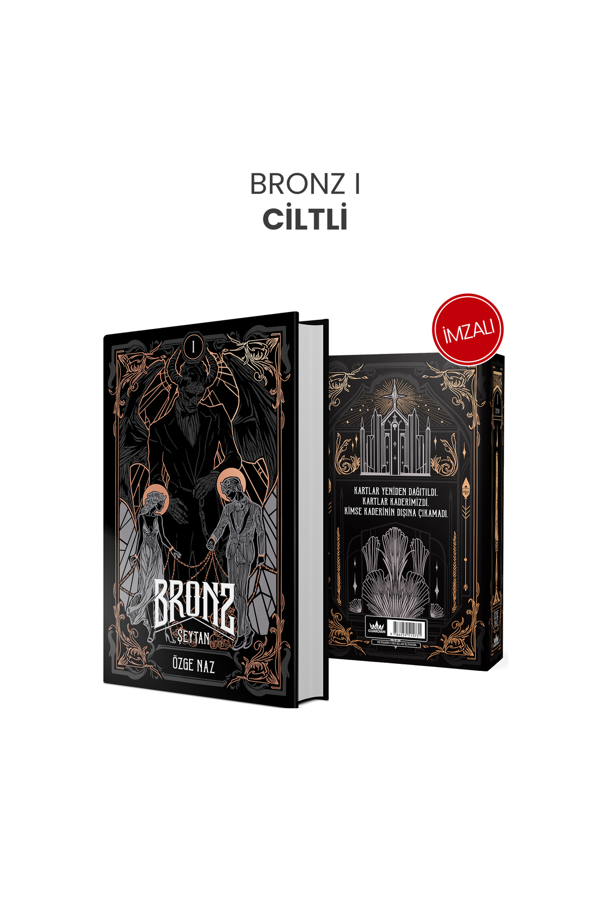 Guardian Kitap İMZALI- Bronz 1 Şeytan - (Ciltli)