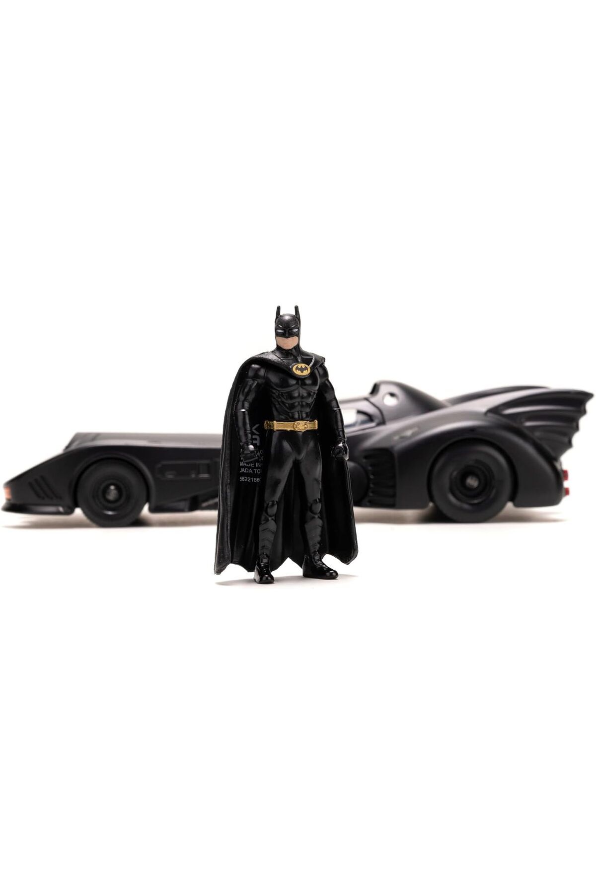 Mena Rise 253215013, Batman 1989 Batmobile, Die-Cast Metal, Açılabilir Parçalar, 1:24 Ölçek, Batman Figü