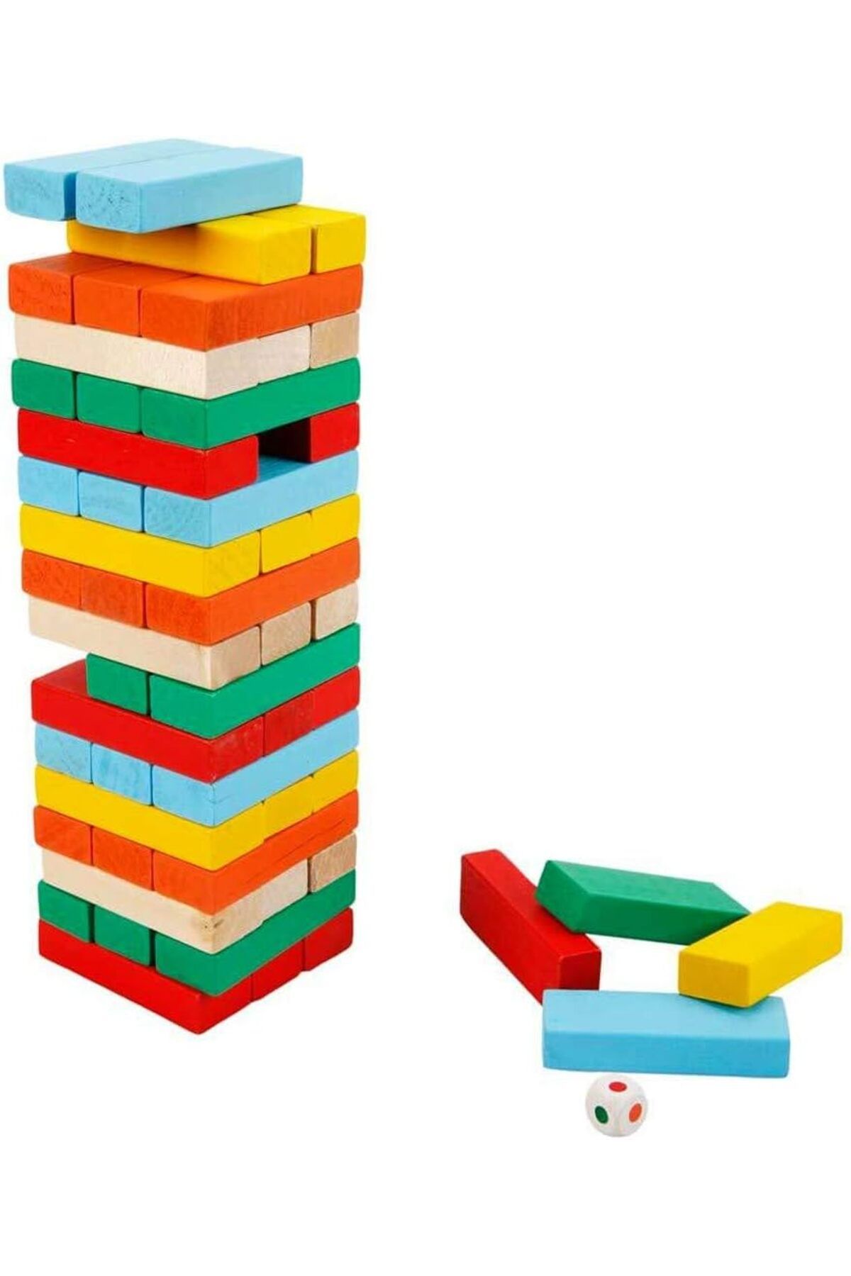 Mena Rise S00002279 Smile Games Renkli Denge Oyunu 54 Parça, Cok Renkli 1064272