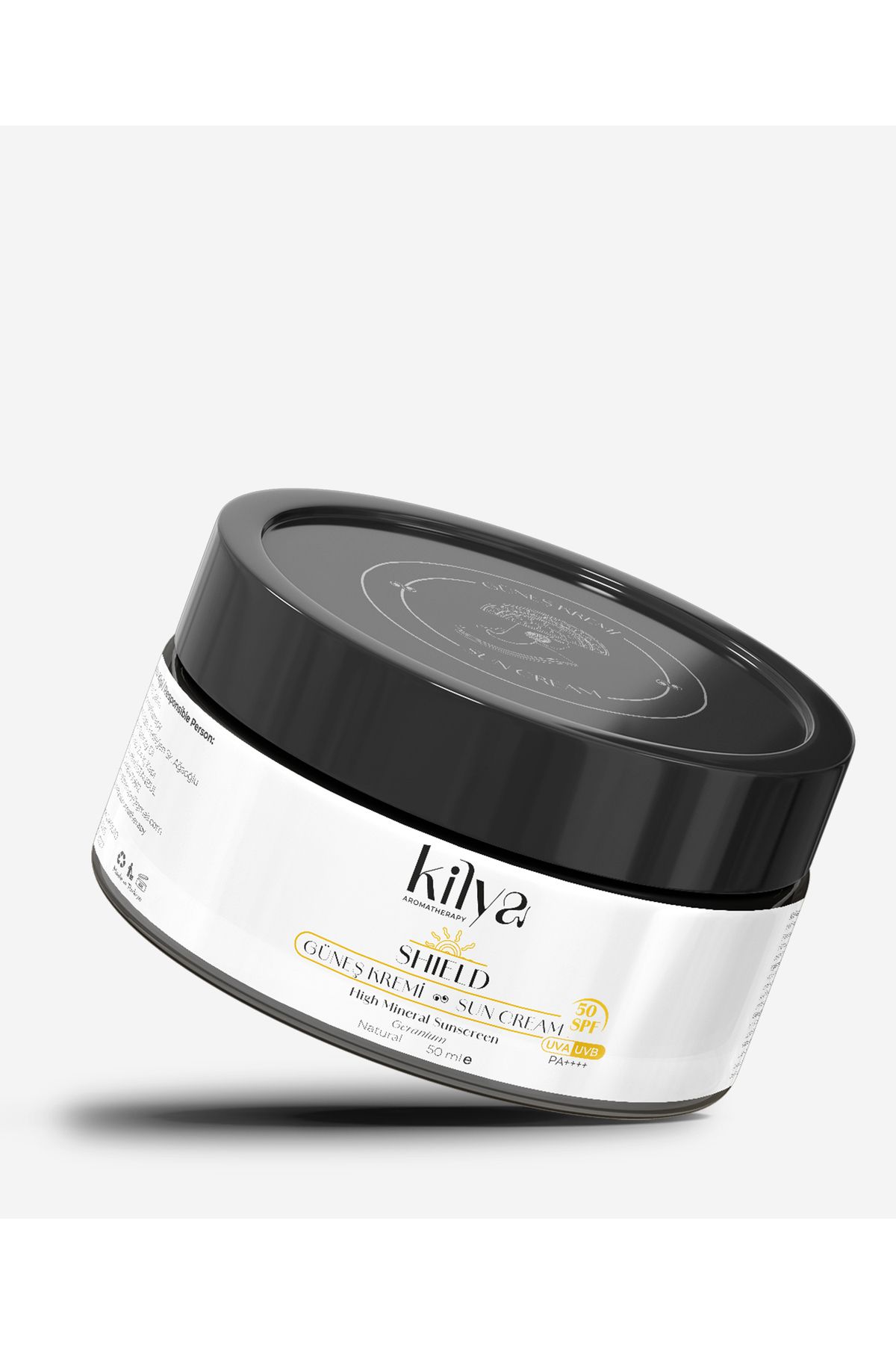 kilya aromatherapy Kilya Natural Shield Güneş Kremi 50 SPF UVA/UVB PA++++
