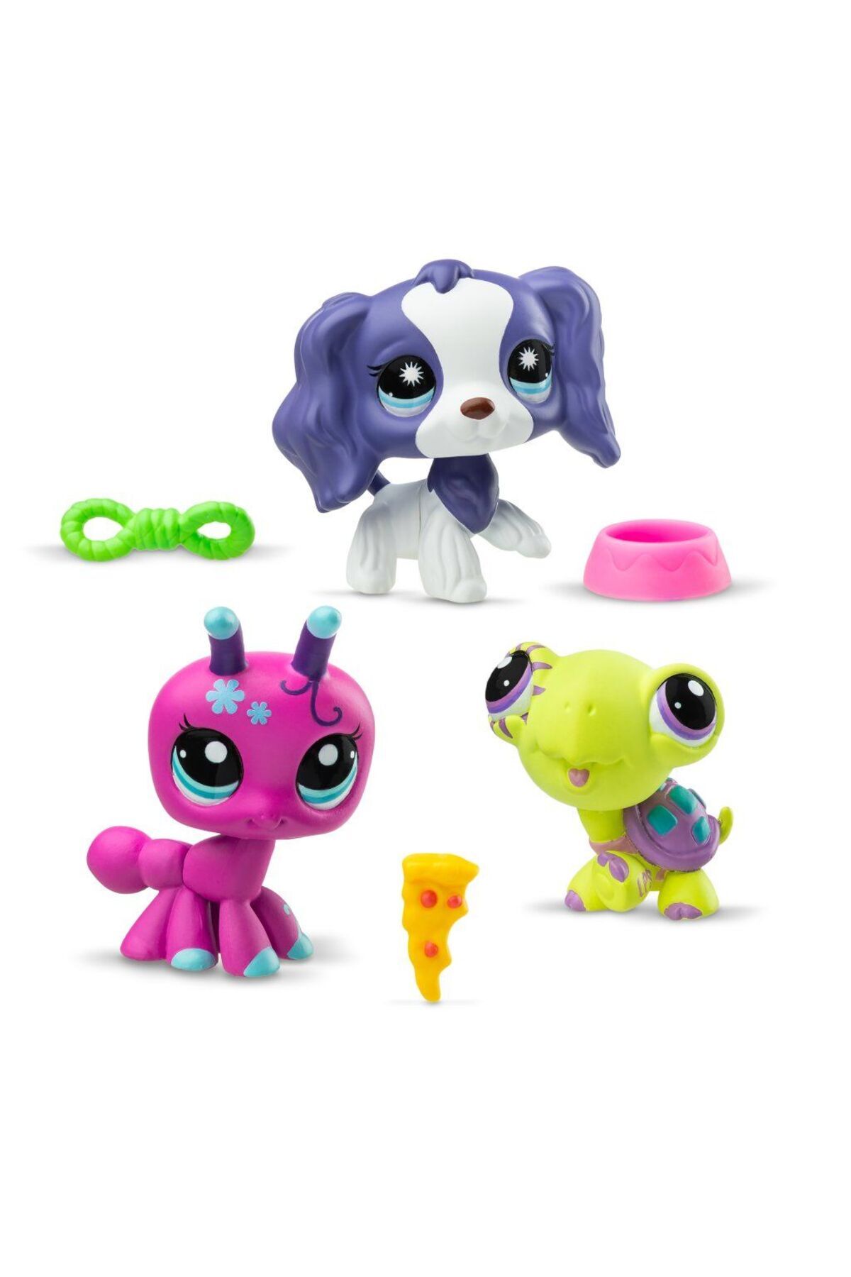 Littlest Pet Shop LPS Minişler Seri 3 Backyard Pets 3'lü Figür Paketi Karınca Köpek Kaplumbağa Minişler Yeni fotoğrafı 6 (önizleme)