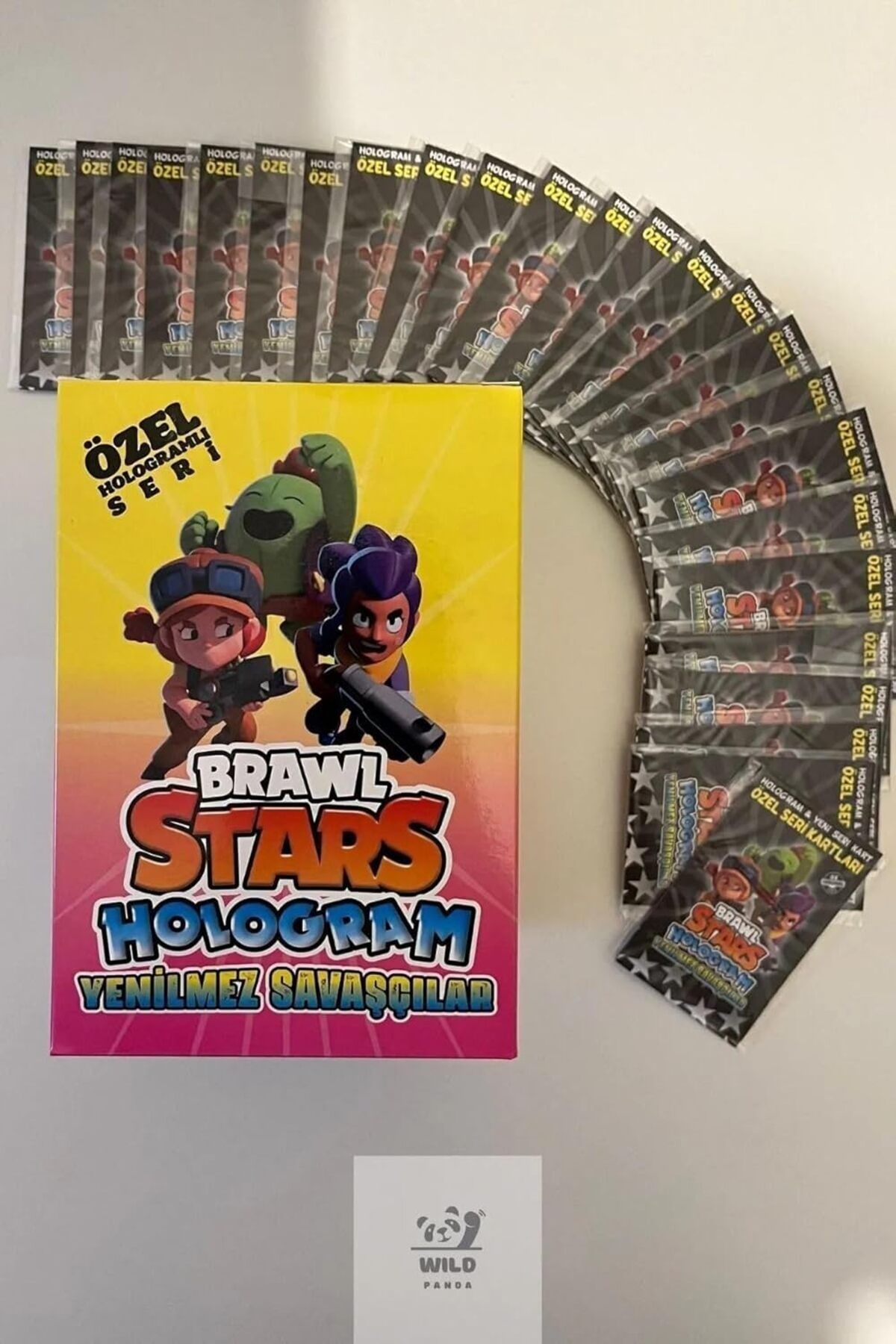 Mena Rise Winky Brawl Stars Yenilmez Savaşçılar Kart Oyunları (25 POŞET 50 KART) Özel Seri Kart 1064272