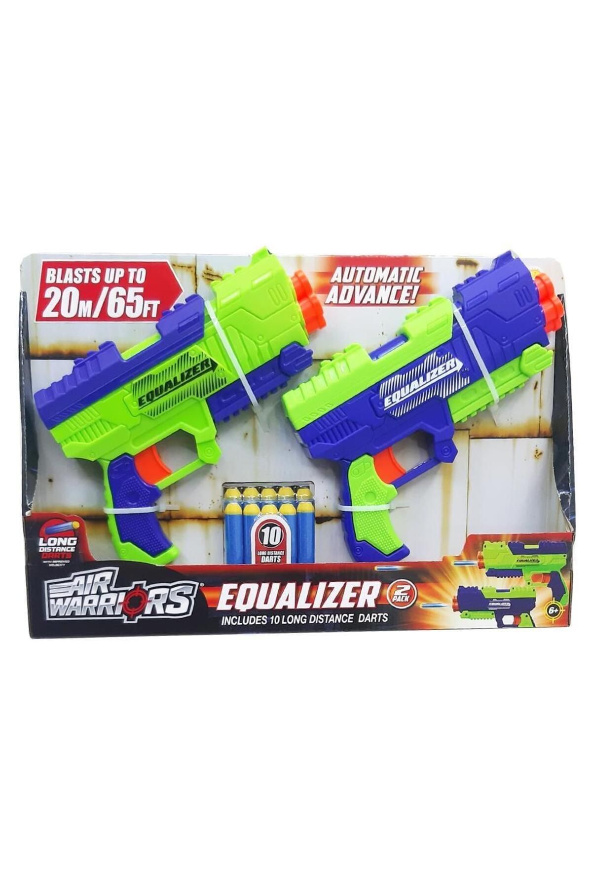 Sunman Oyuncak Sünger Atan Air Wariors Equalizer 2 Li 10 Mermili 01062615 SUN-BZB-SILAH
