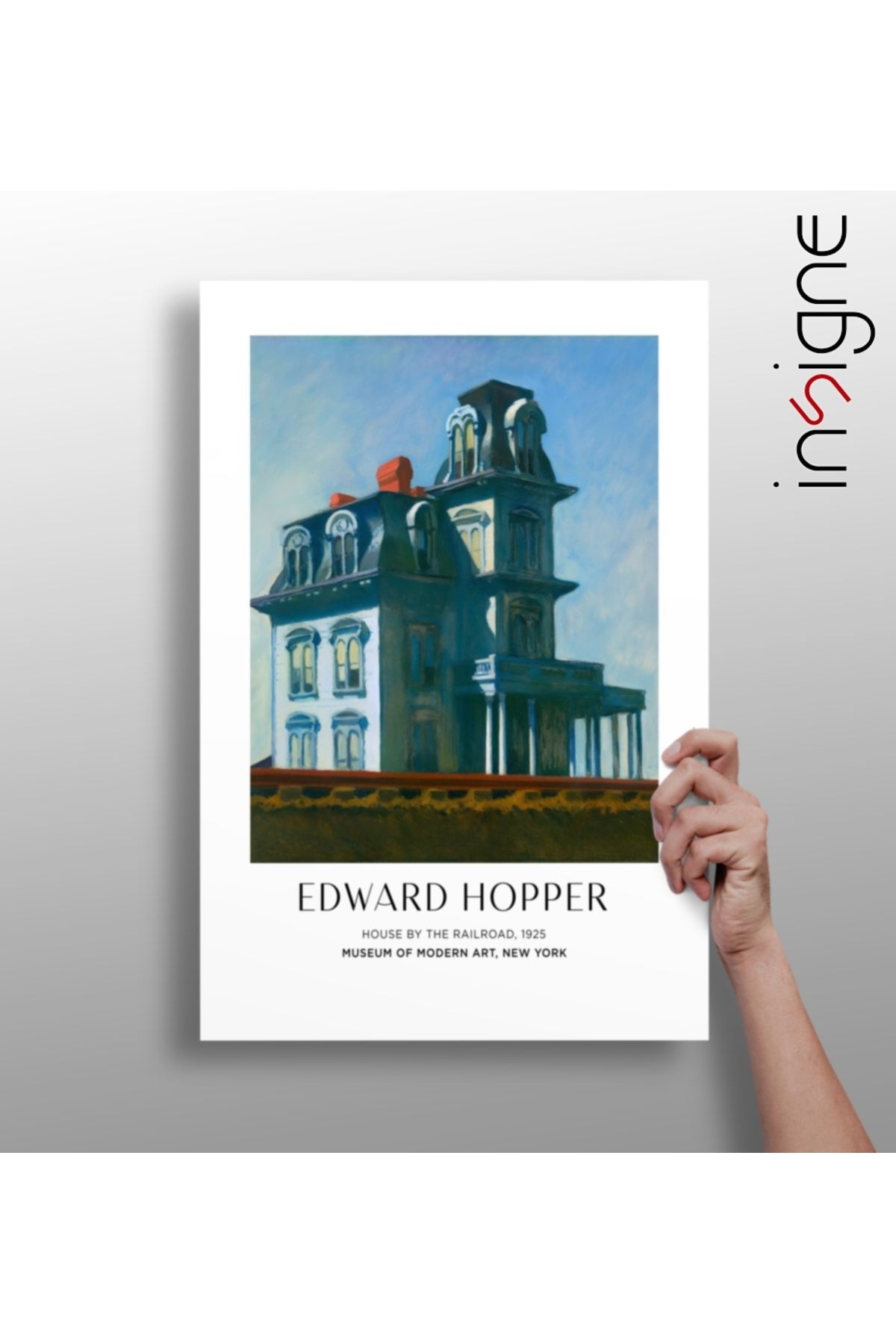 Insigne Edward Hopper Alüminyum Tablo