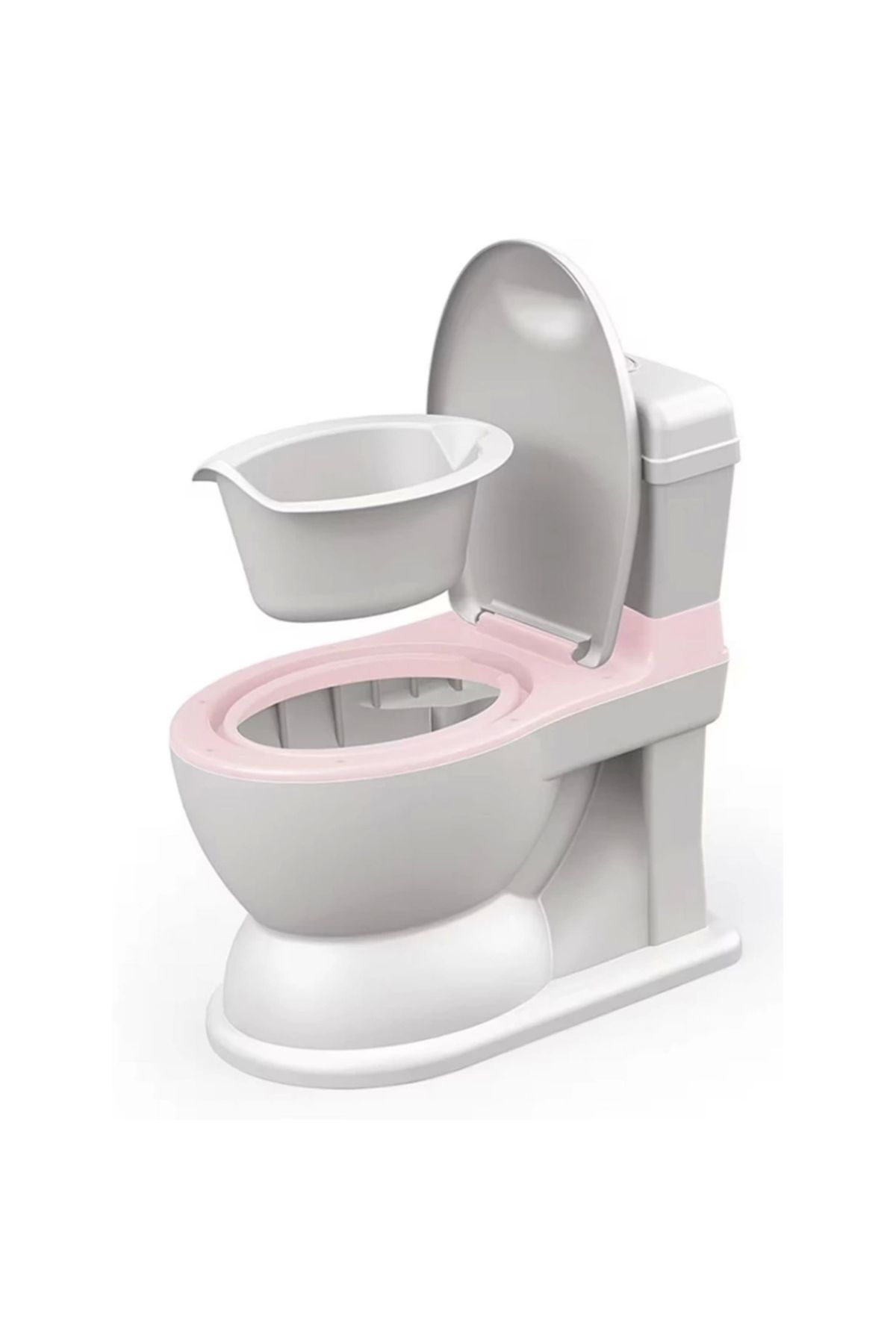 Finetoo Eğitici Oyuncak Lazımlık XL 2 in 1 Pembe