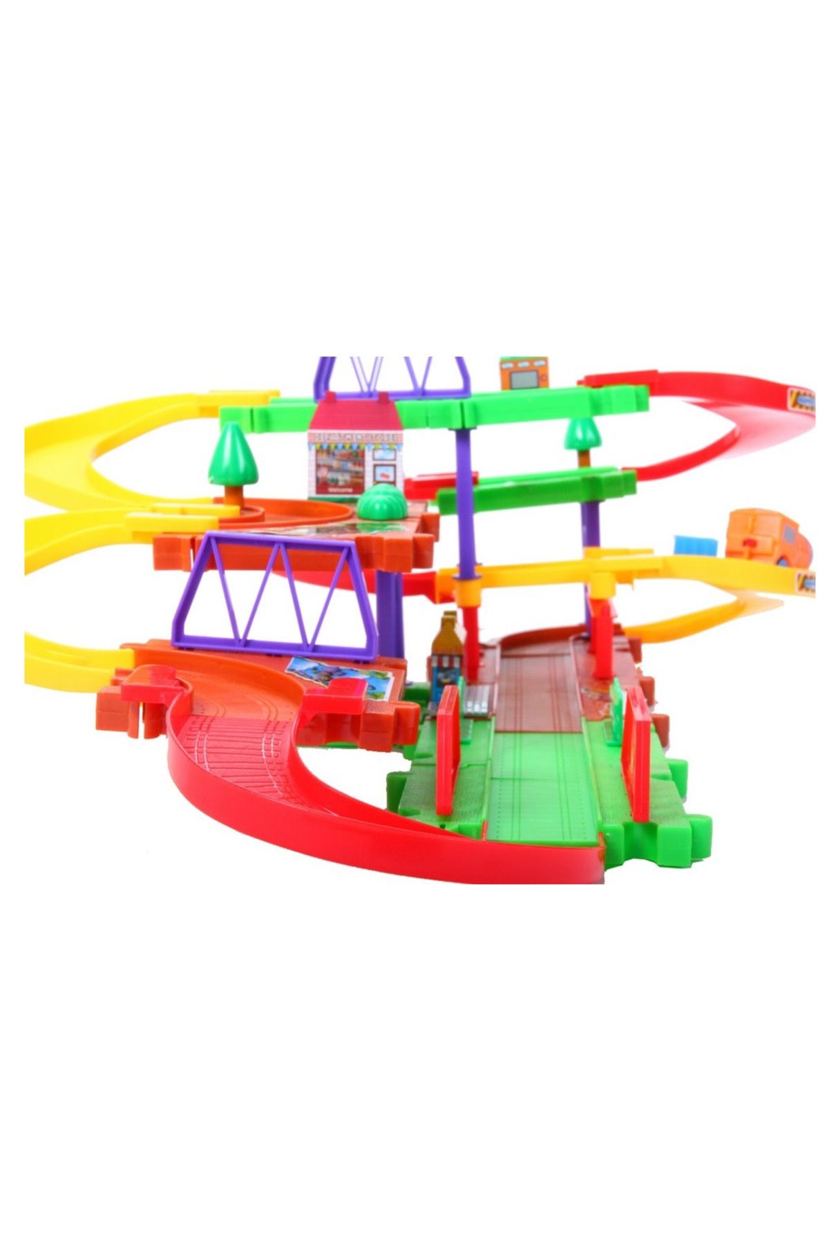 ideal STORE-Puzzle Play Set, HAPPY Magic Route, Accessorized with Specific Elements, Helps with Development 3