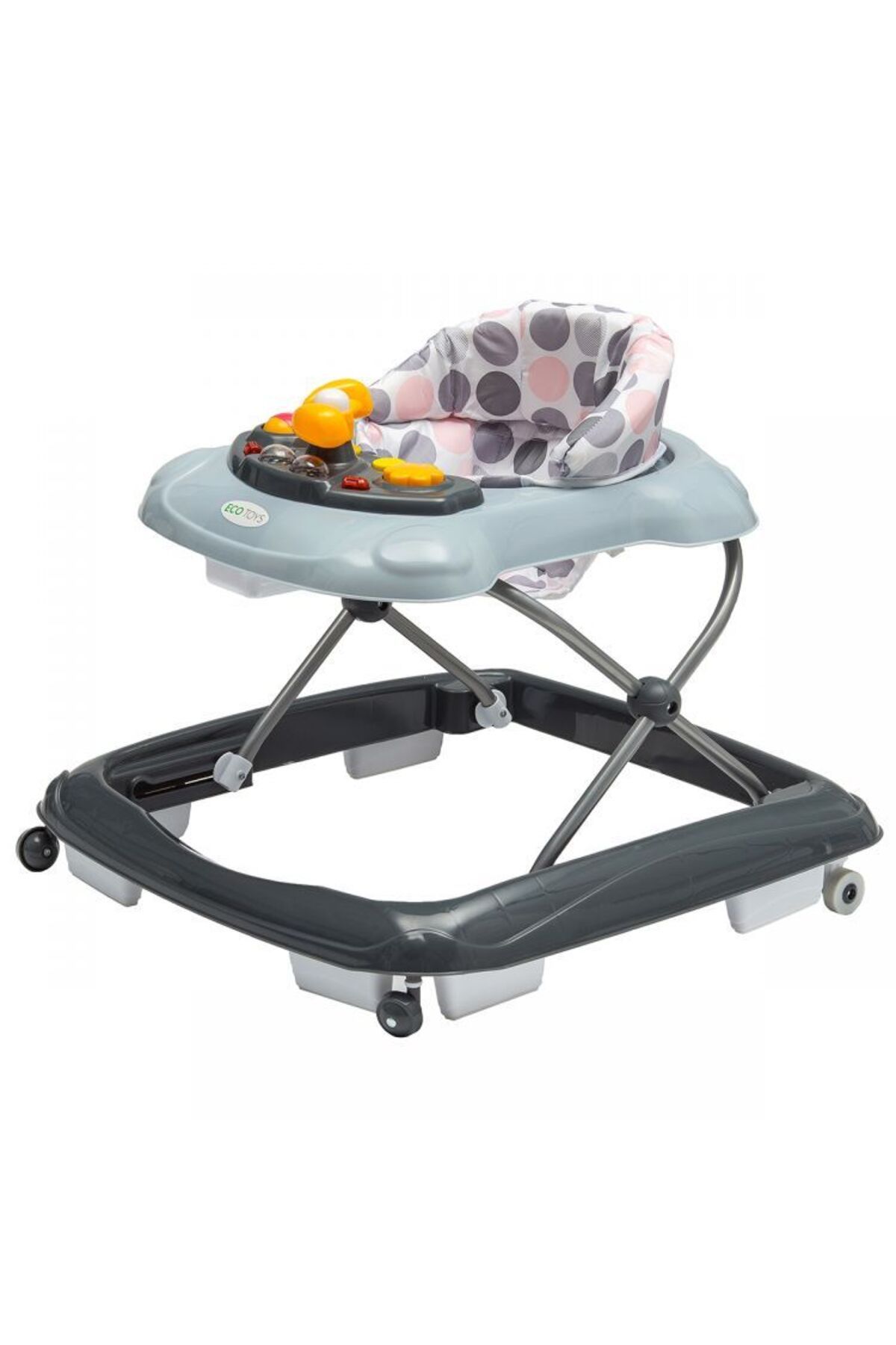 ideal STORE-IDL First Step Interactive Baby Walker Foldable with Music Panel, Adjustable Height 2