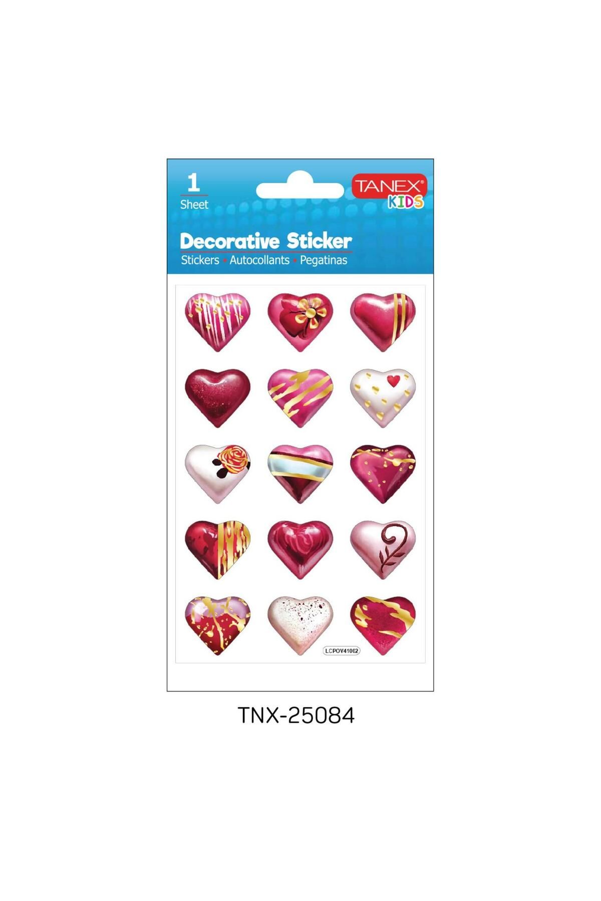 Tanex Kids Sticker Puffy Kristal Kalp (25084)