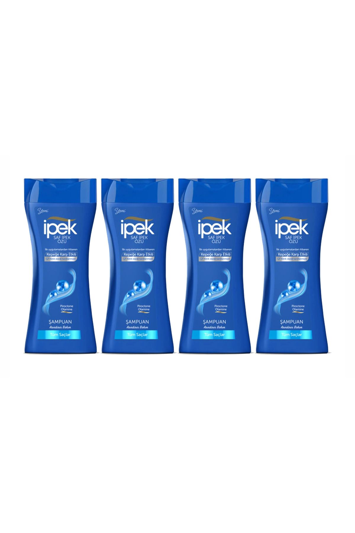 İpek İpek Şampuan 480 ml - Kepeğe Karşı Etkili 4 Adet