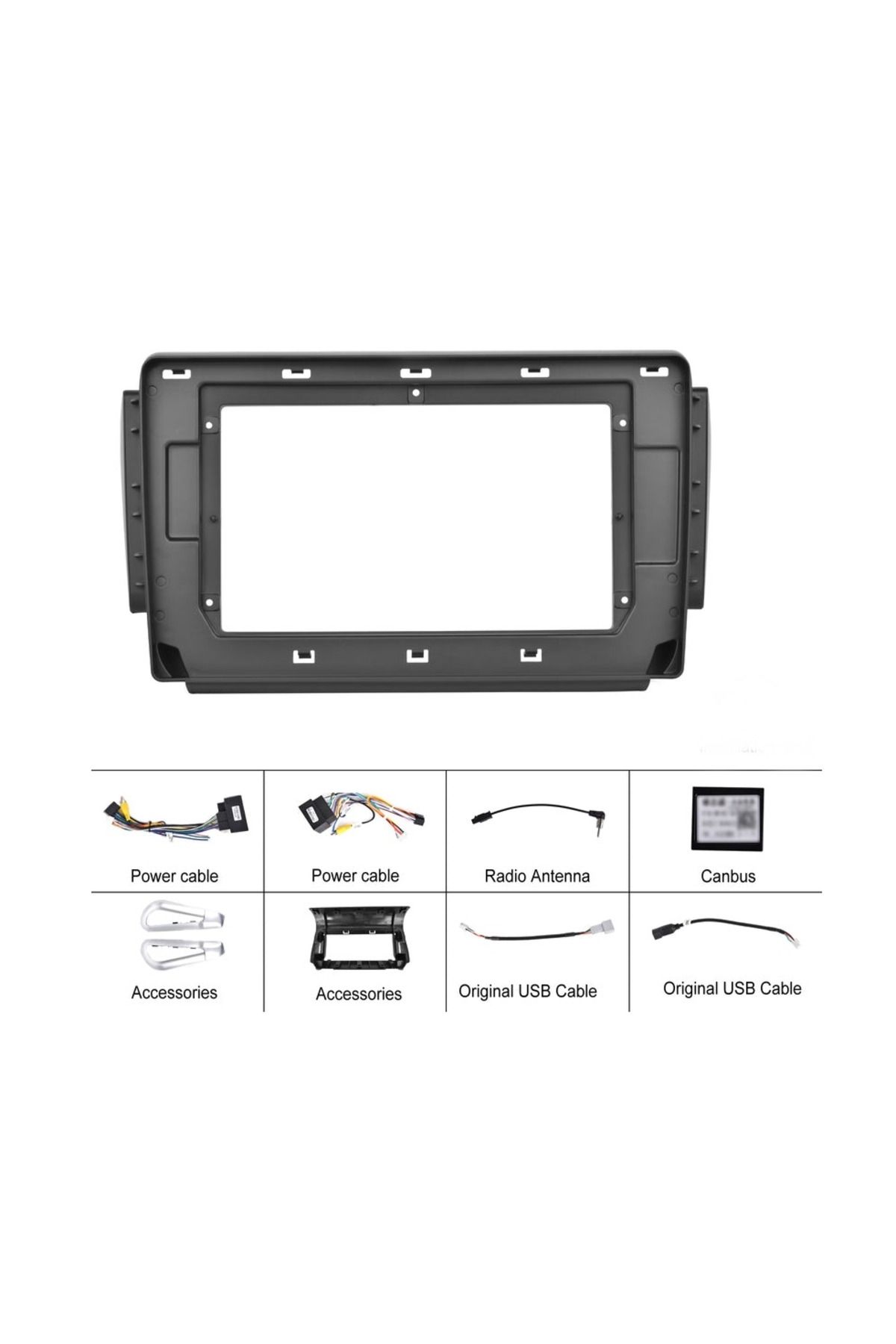 ideal STORE-Navigation Frame 10 idealSTORE, Wiring and Canbus Module included, compatible Peugeot 2008 I 2013-2019, p 2