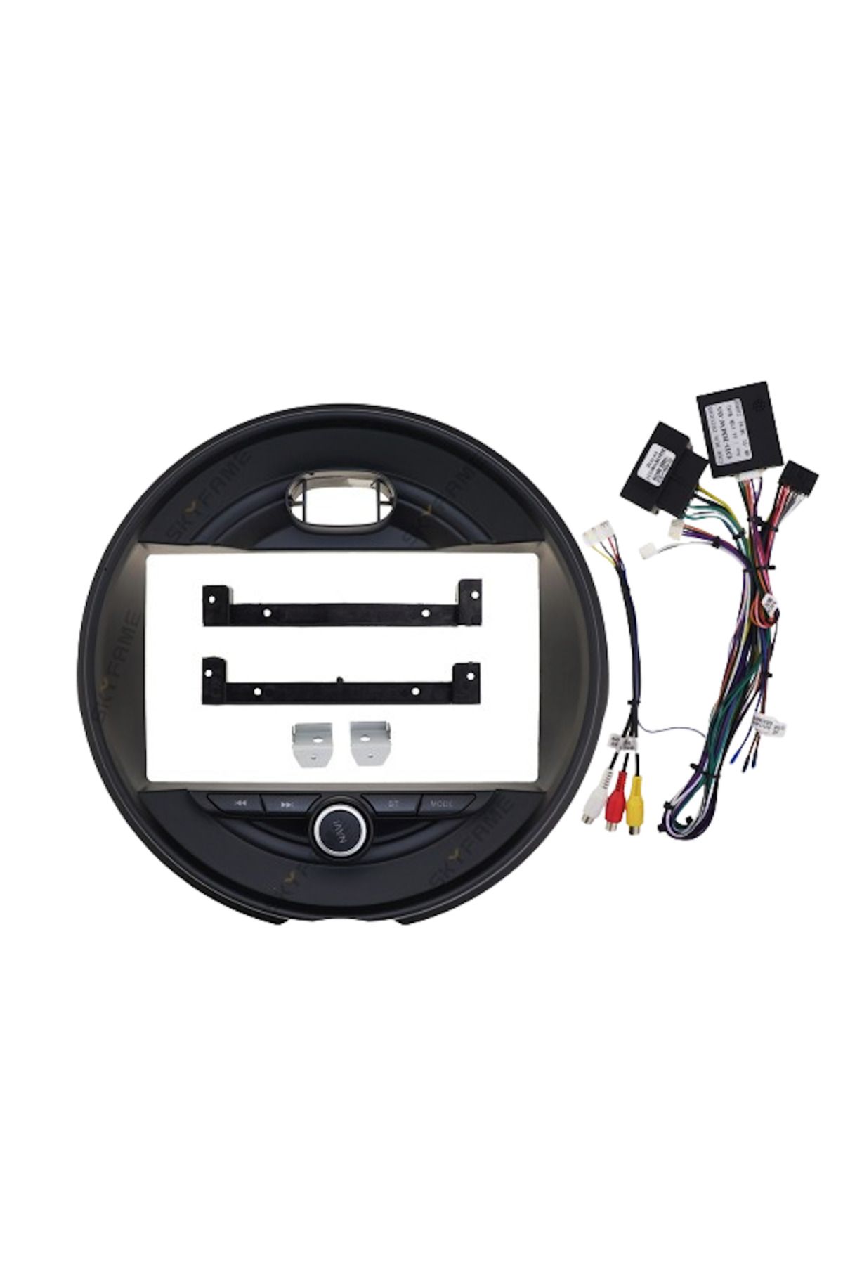 ideal STORE-idealSTORE Navigation Frame 9, Wiring and Canbus Module, compatible with Mini One F55, F56, F57, for Radi 5