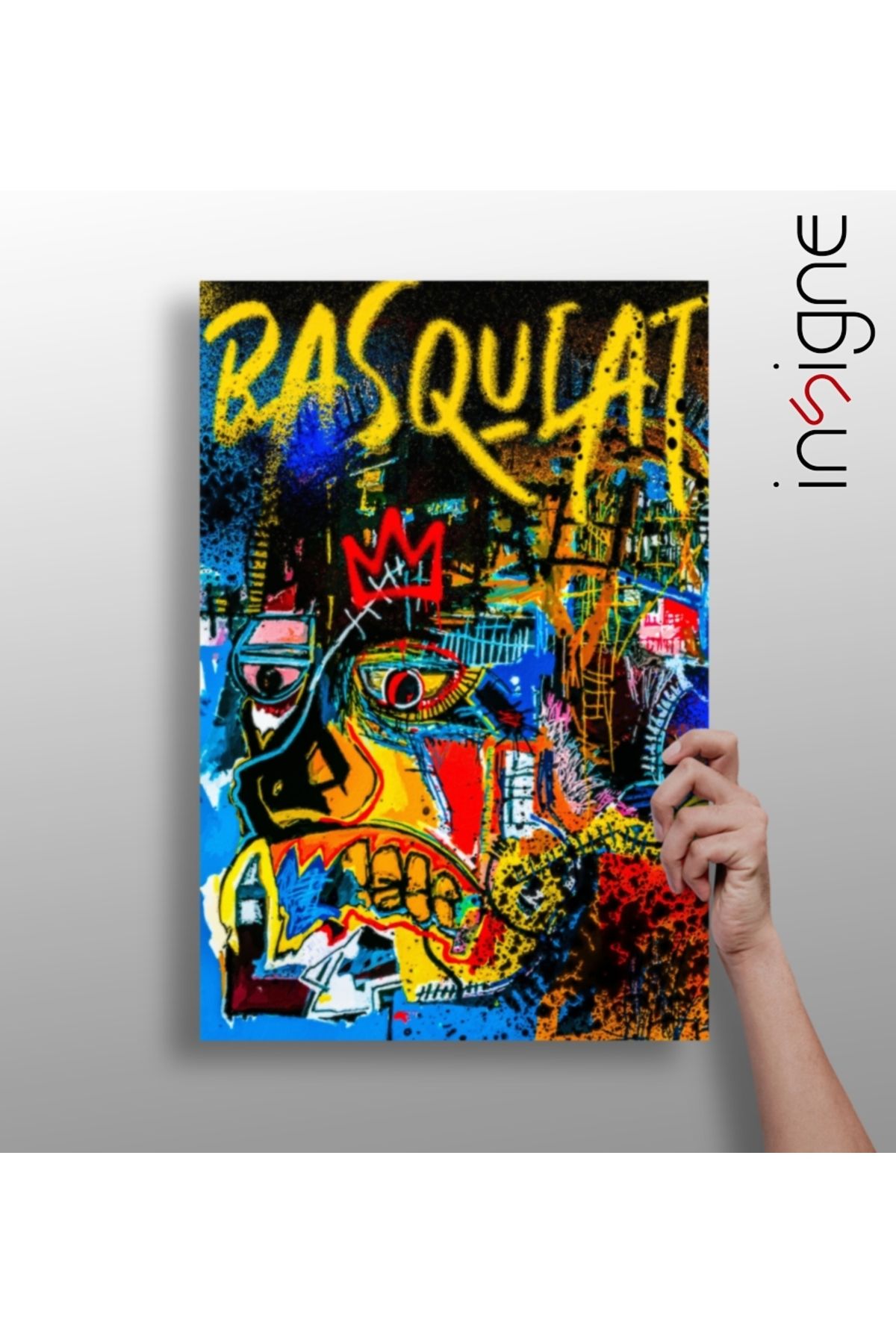 Insigne Basquiat Alüminyum Tablo