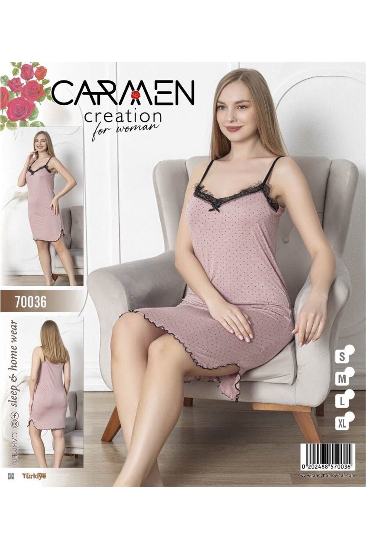Carmen Penye gecelik