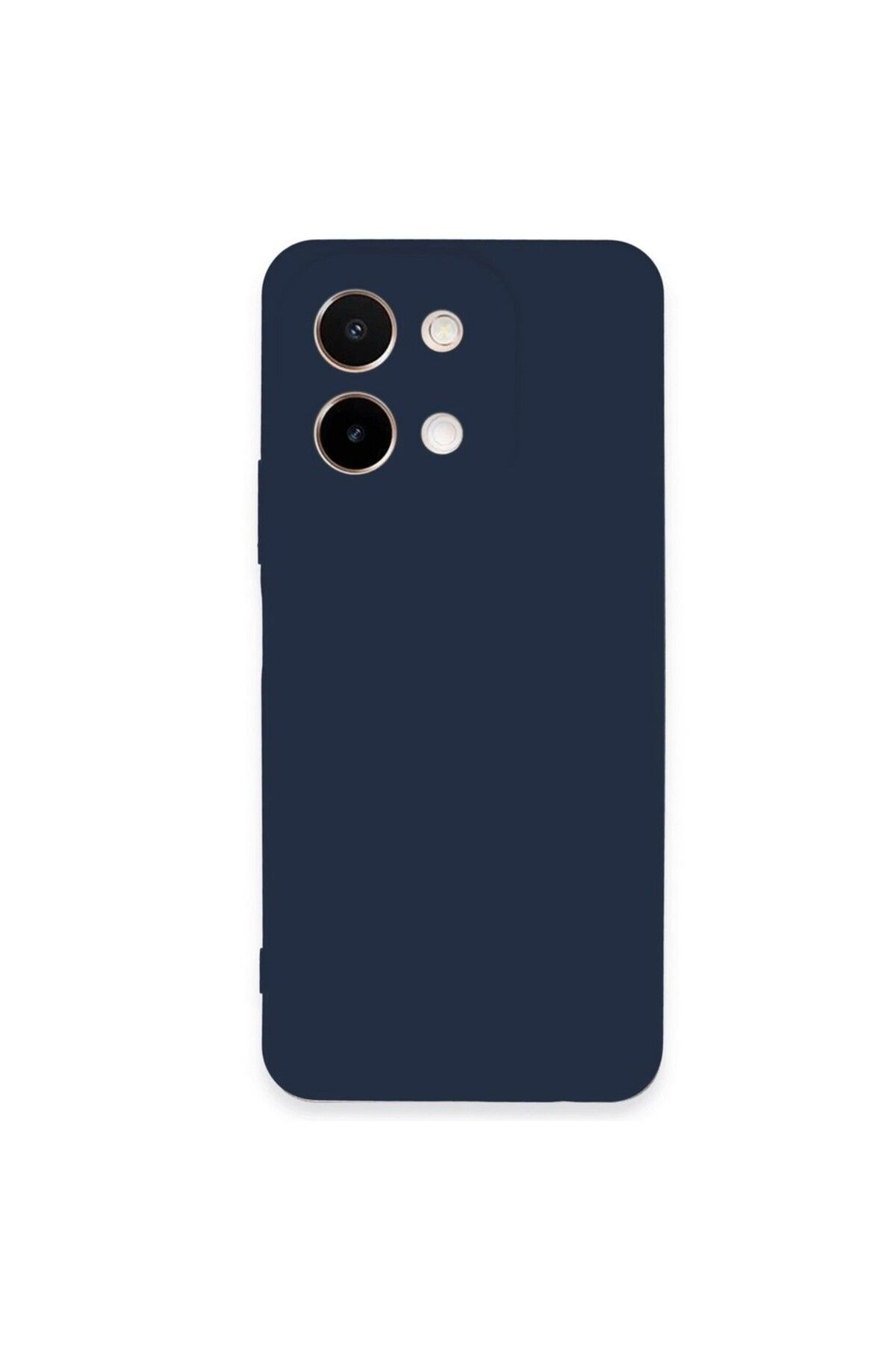 KılıfShop Vivo Y28 Kılıf Silikon First Silikon Lacivert