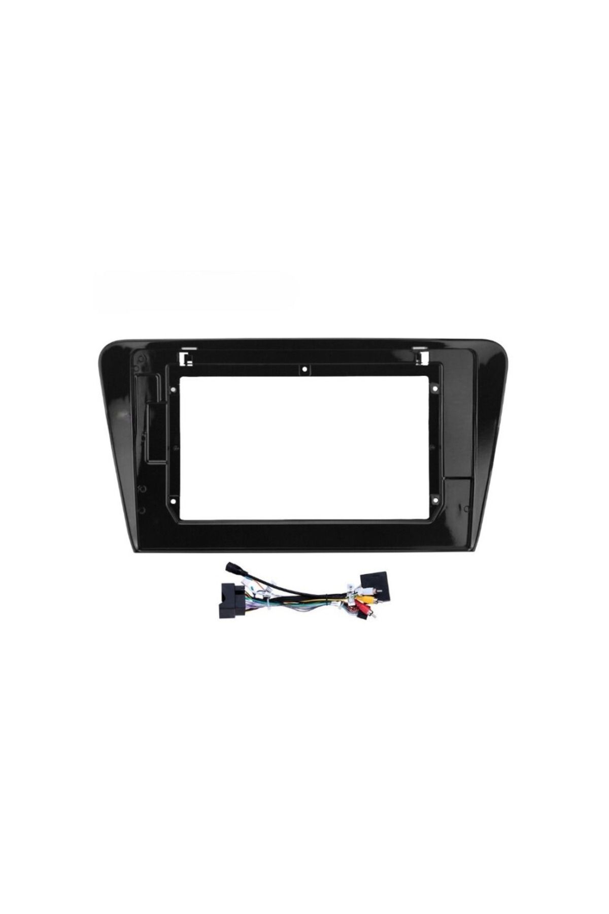 ideal STORE-idealSTORE 10 Navigation Frame with Wiring and Canbus Module Compatible Skoda Superb III 2015 2017, Matte 1