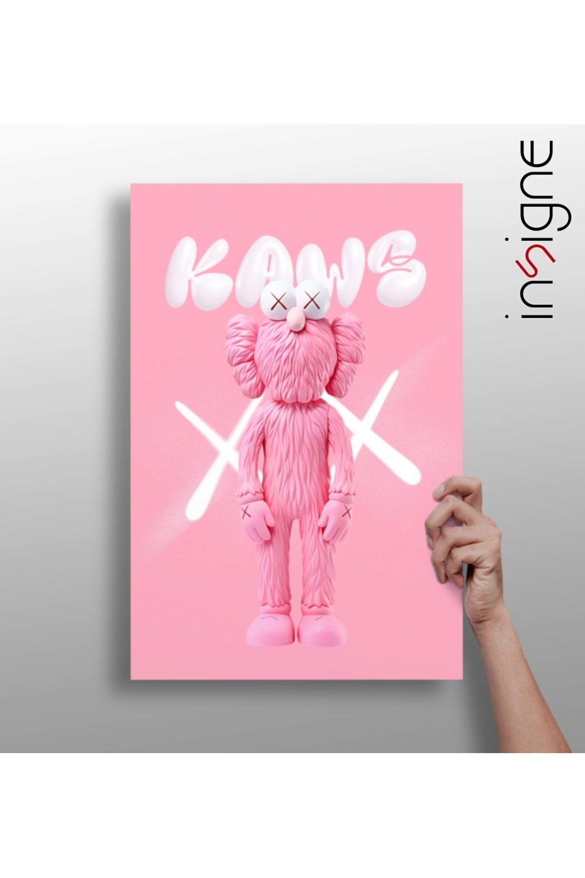 Insigne Kaws Alüminyum Tablo