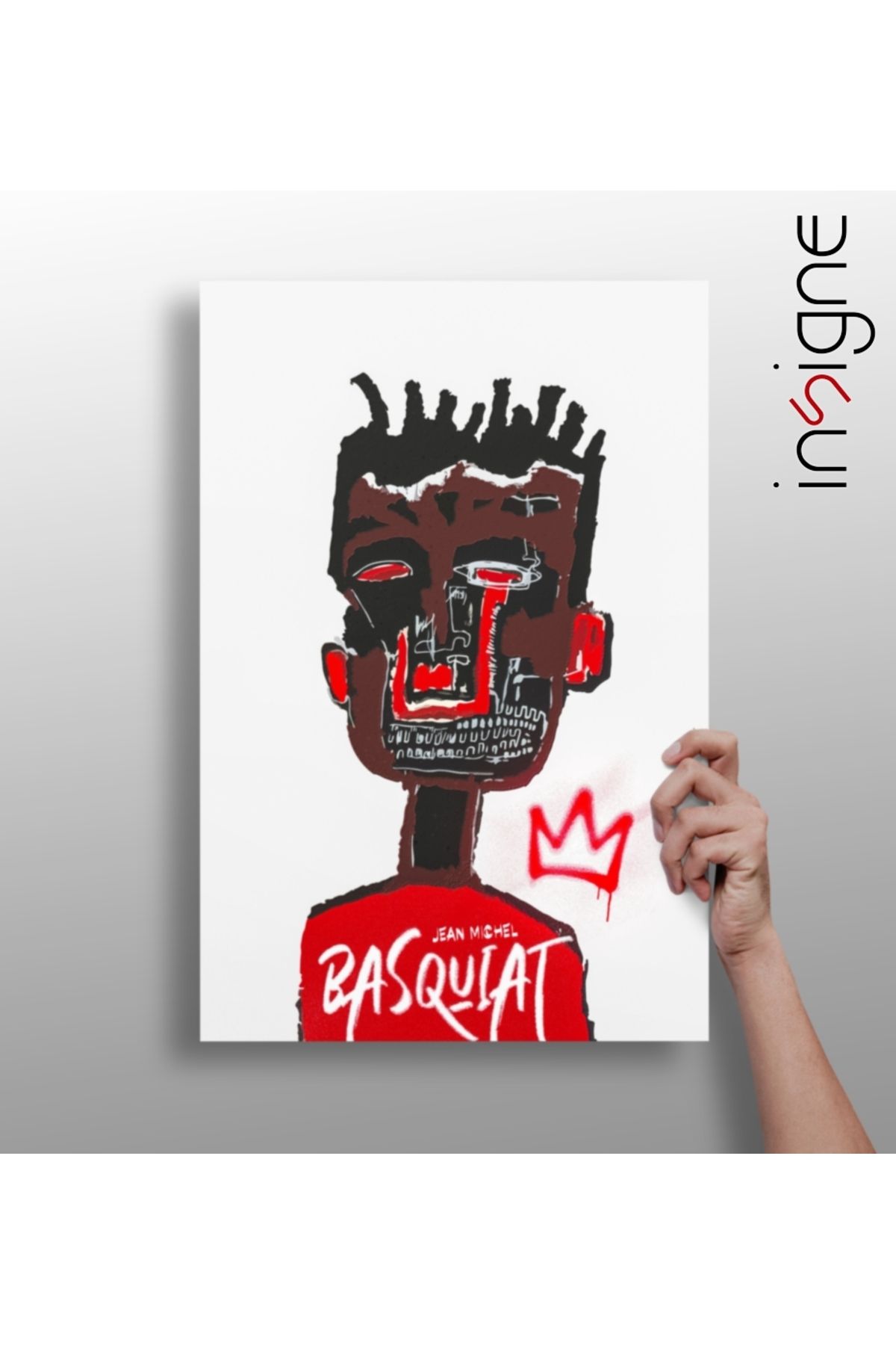 Insigne Basquiat Alüminyum Tablo