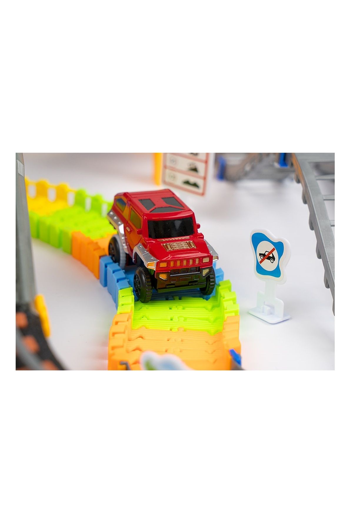 ideal STORE-IdealSTORE Twiming Train complex circuit, equipped with double-level railway, road, locomotive 5