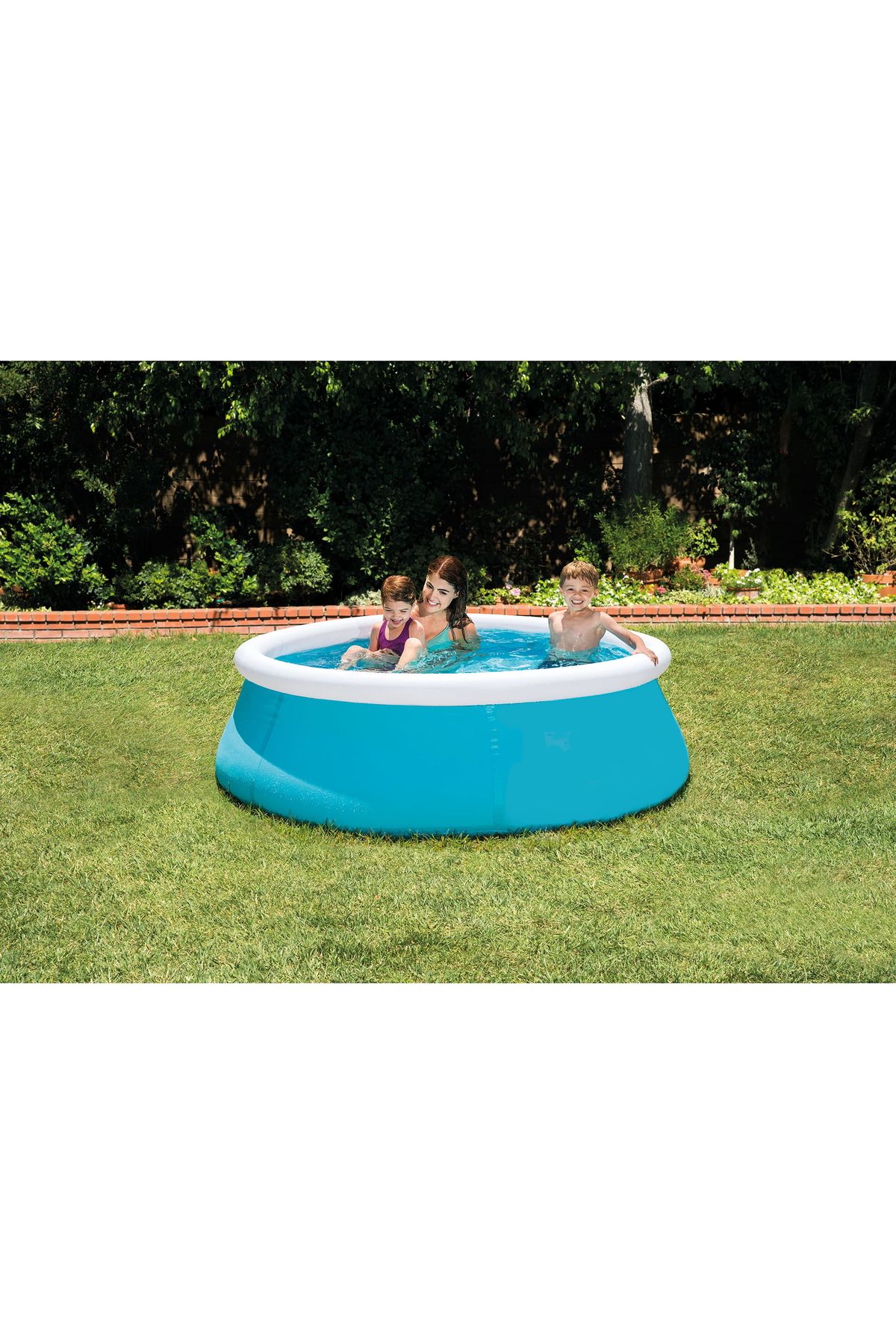 ideal STORE-idealStore Inflatable Pool with Ring, High Quality PVC Material, SUPER-TOUGH Composite Walls 2