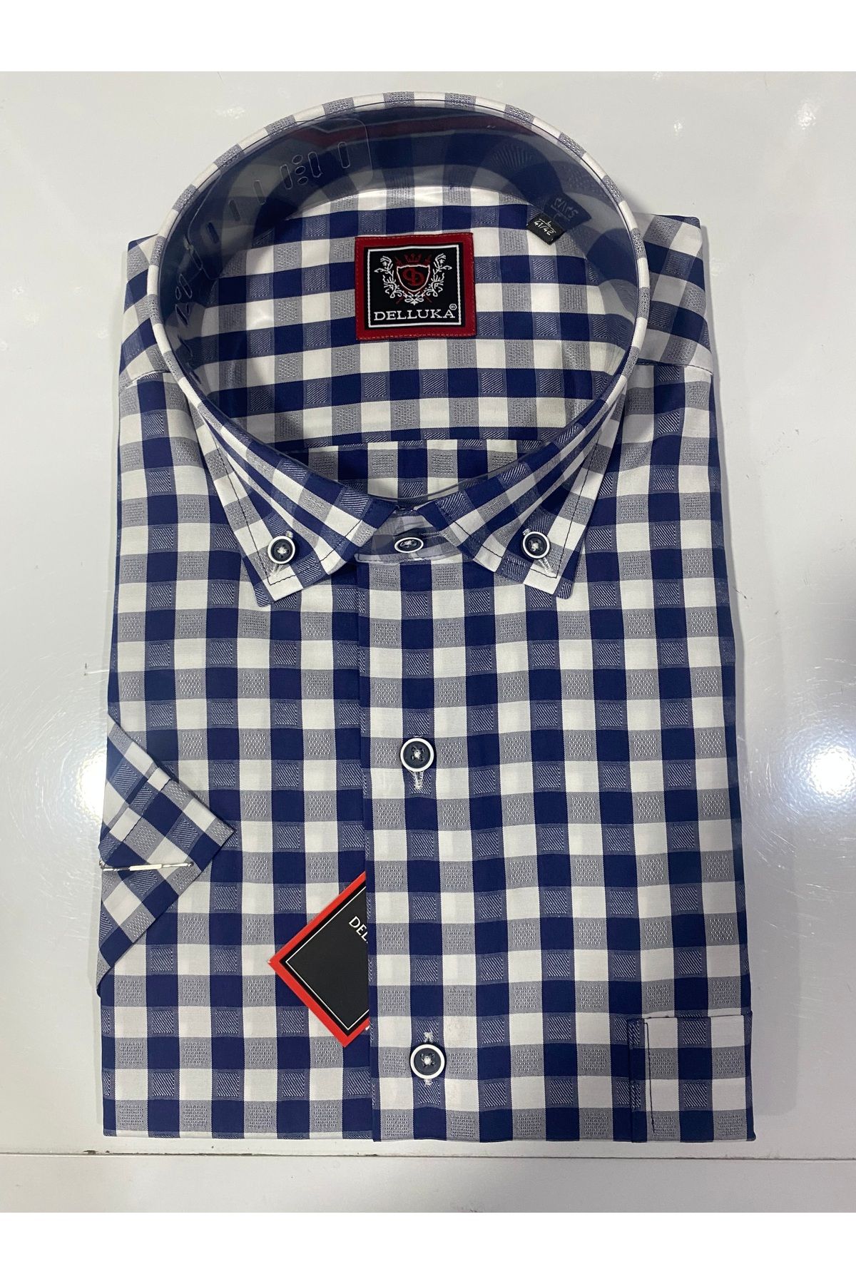 delluka gömlek kısa kol L beden tek cep
