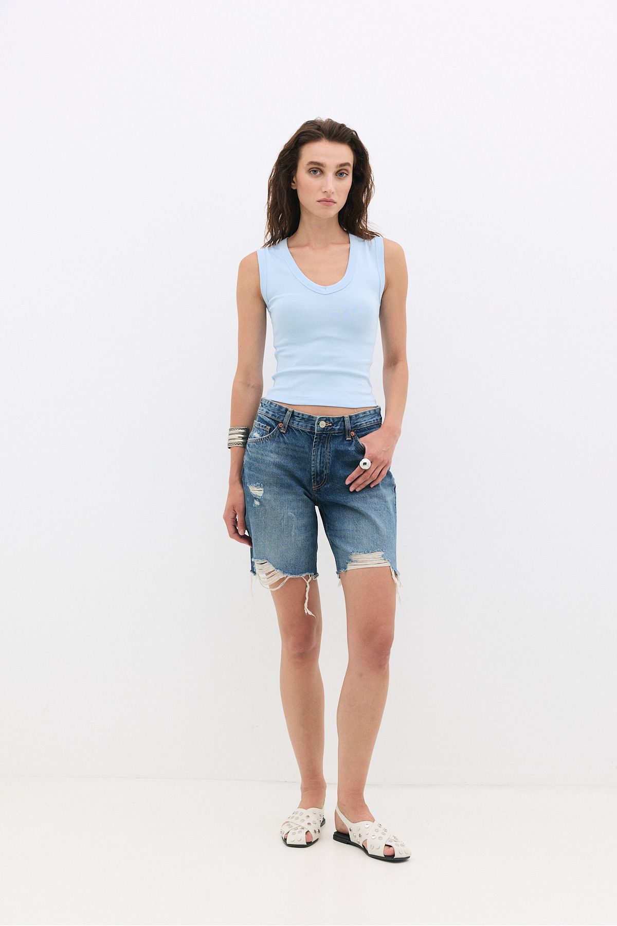 kkare Basic V-Yaka T-Shirt