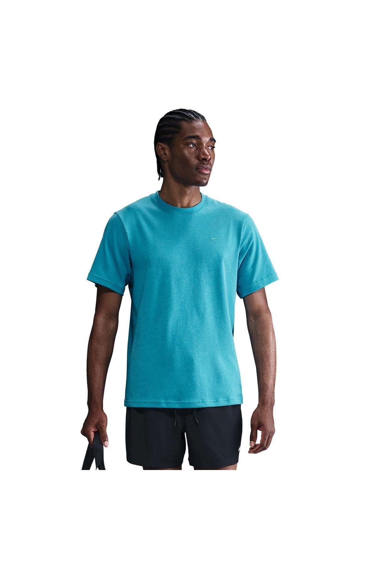 Nike Dri-Fit Primary Statement Versatile Fitness Training Short-Sleeve Erkek Tişört - DV9831