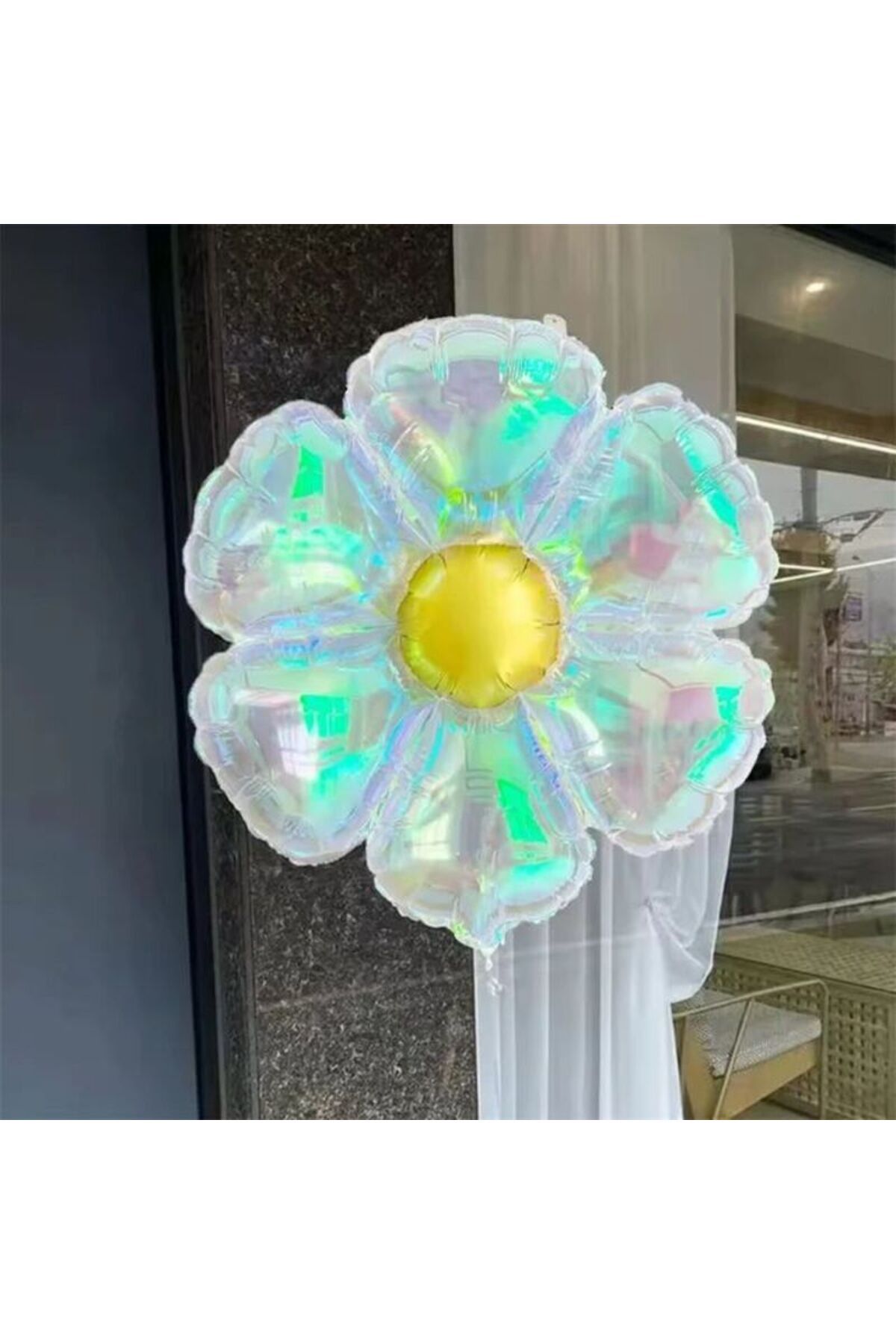 CAVAŞ sun hat ışıltılı papatya folyo