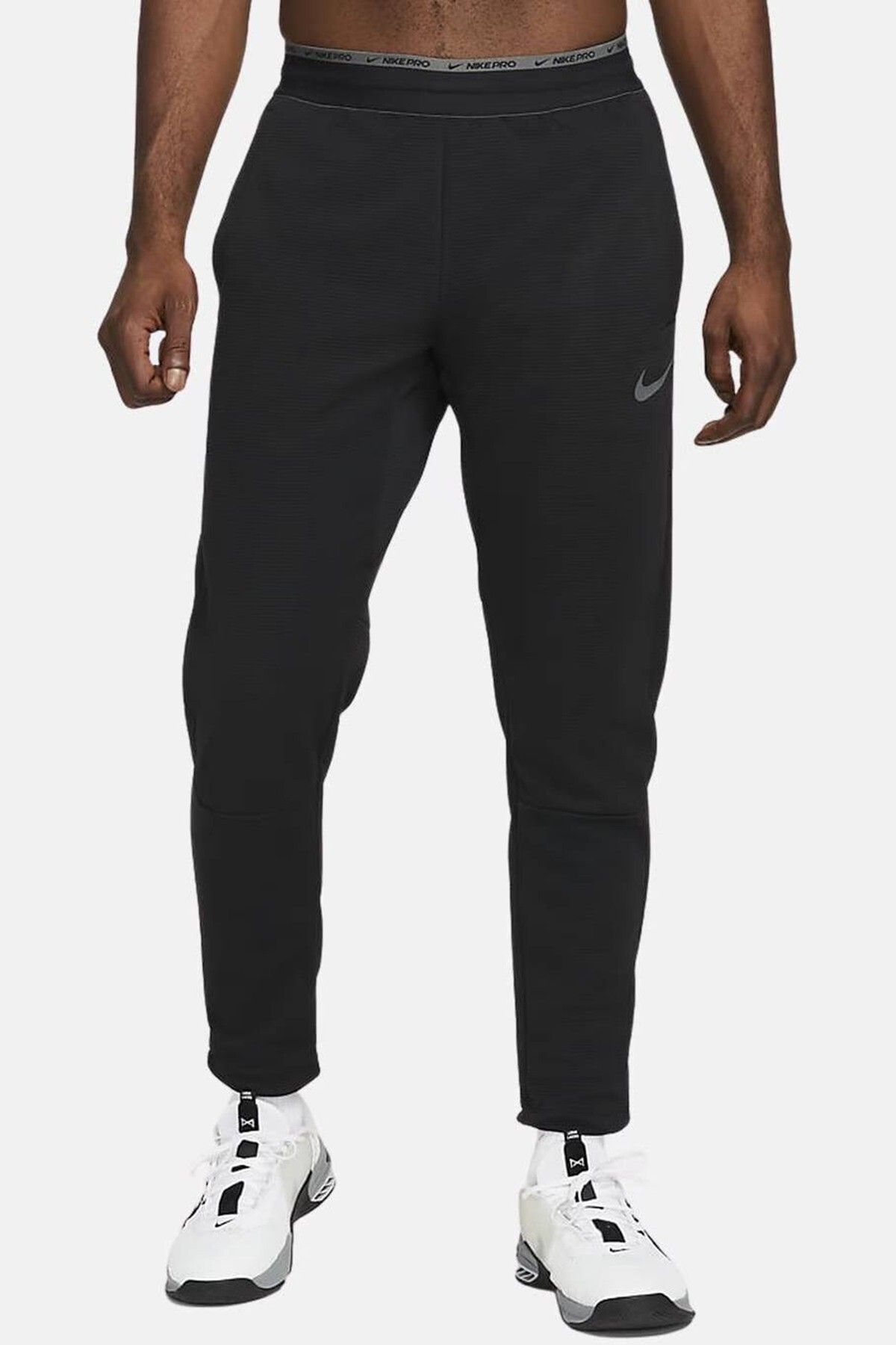 Nike Dri Fit Pro Fleece Fitness Training Men's Pant Erkek Eşofman Altı Siyah
