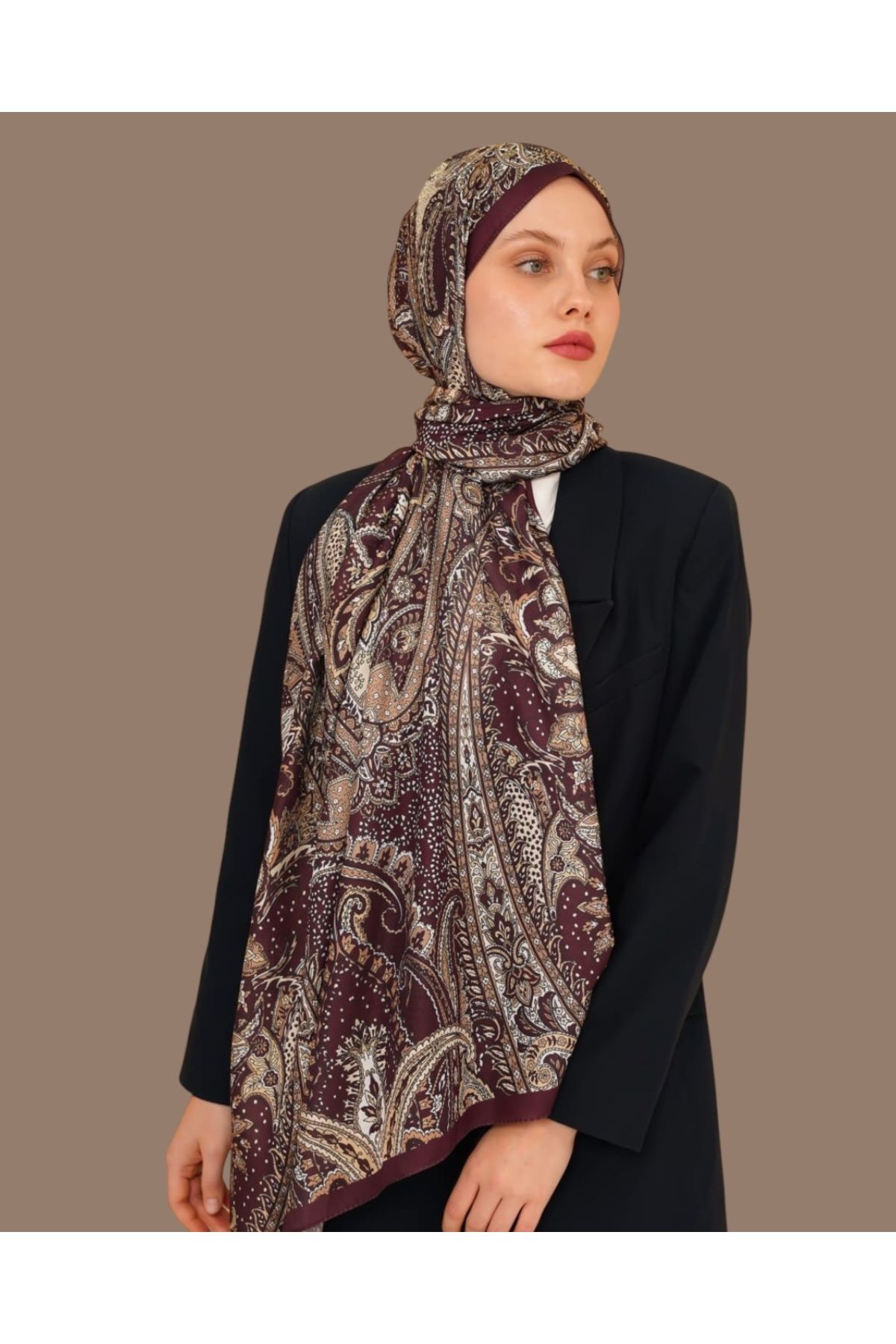 LEİLA SCARF Soft Cotton Şal