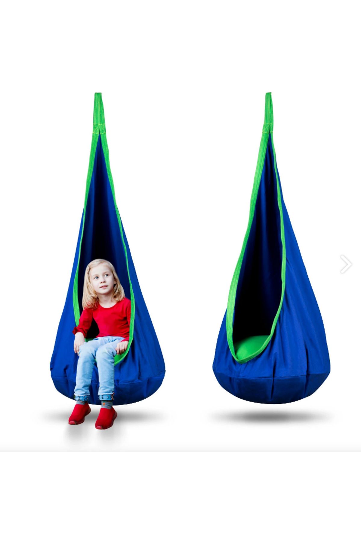 ideal STORE-Hamac copii The Raven's Nest tip cocon idealSTORE Dimensiune 140 x 55 cm, Material solid, Include pe 3