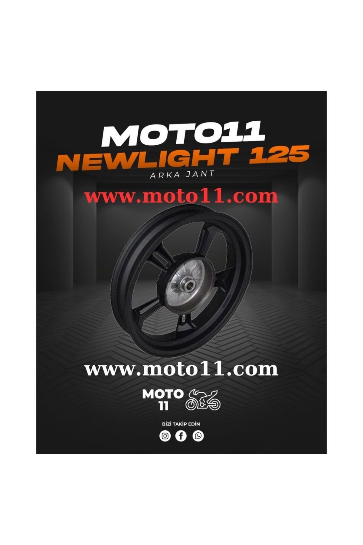 RKS Newlight 125 Arka Jant | Moto11