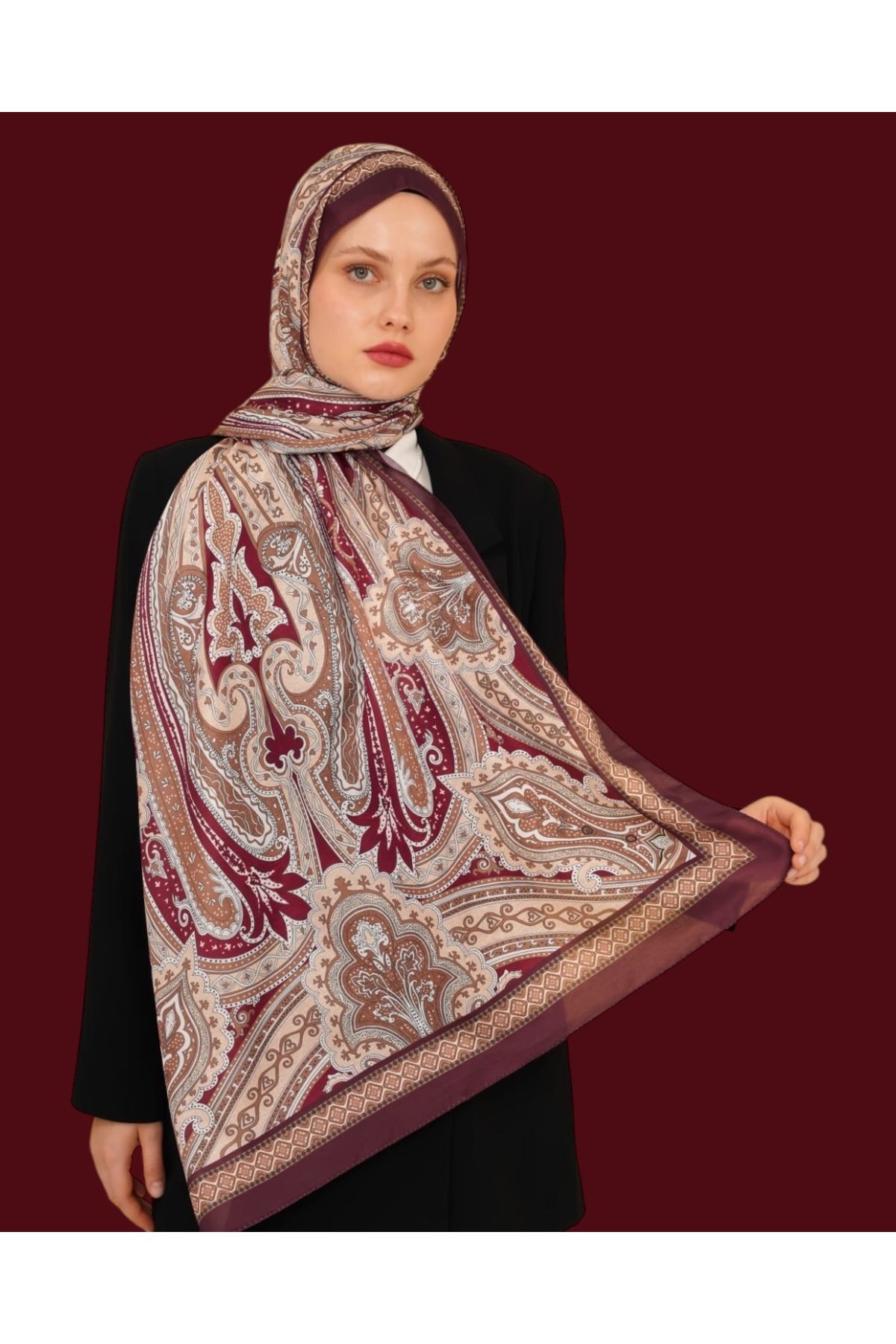 LEİLA SCARF Soft Cotton Şal