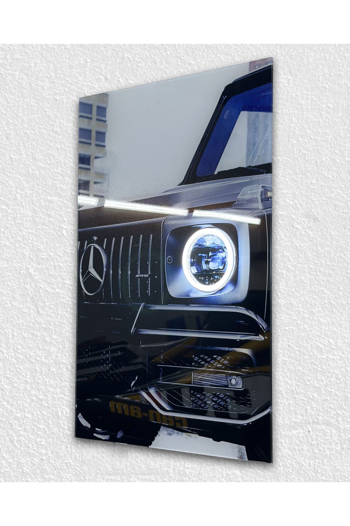 PLEXON TASARIM Mercedes Plexon G-wagon IŞIKSIZ Pleksi Tablo