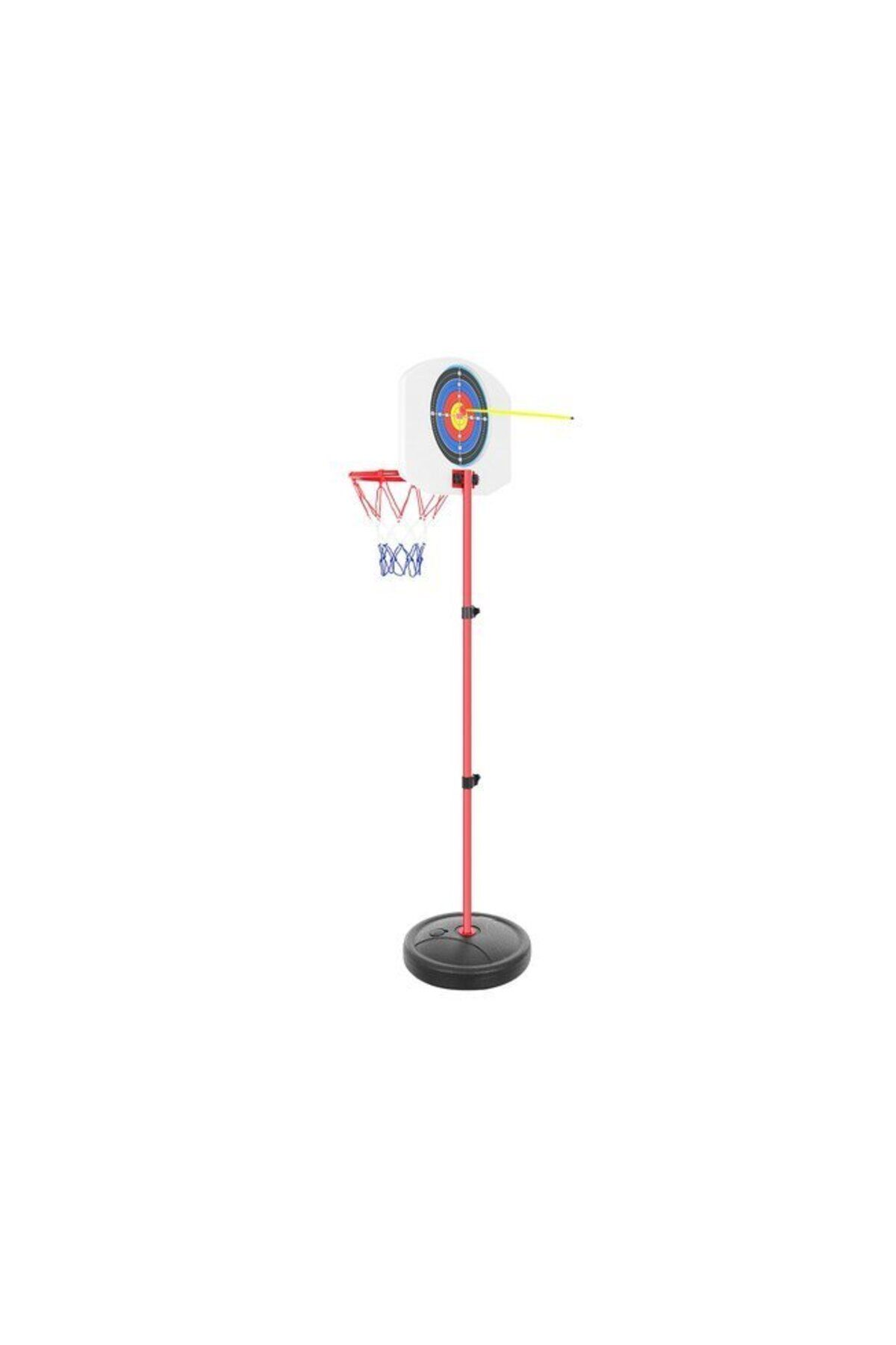 ideal STORE-IdealStore Basketball and Shooting Target Set, includes ball, bow with 3 arrows and pump, develops coordination 3