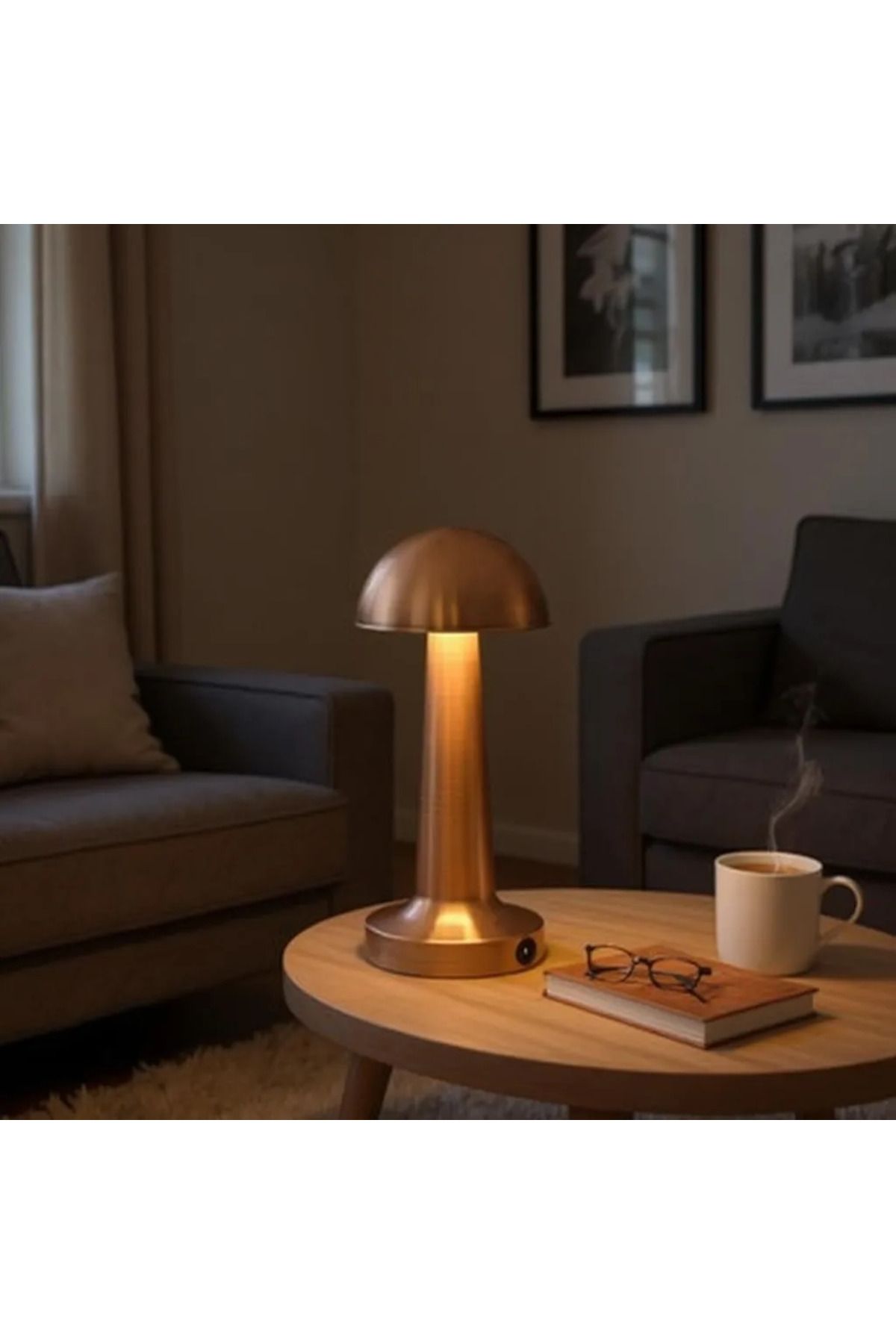 led lamba Mantar masaüstü led lambası