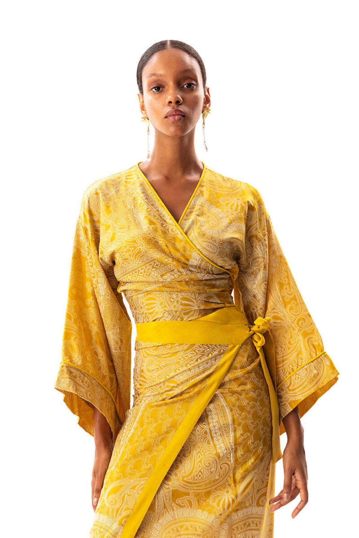 Movom JOHONA TIE FRONT BLOUSE
