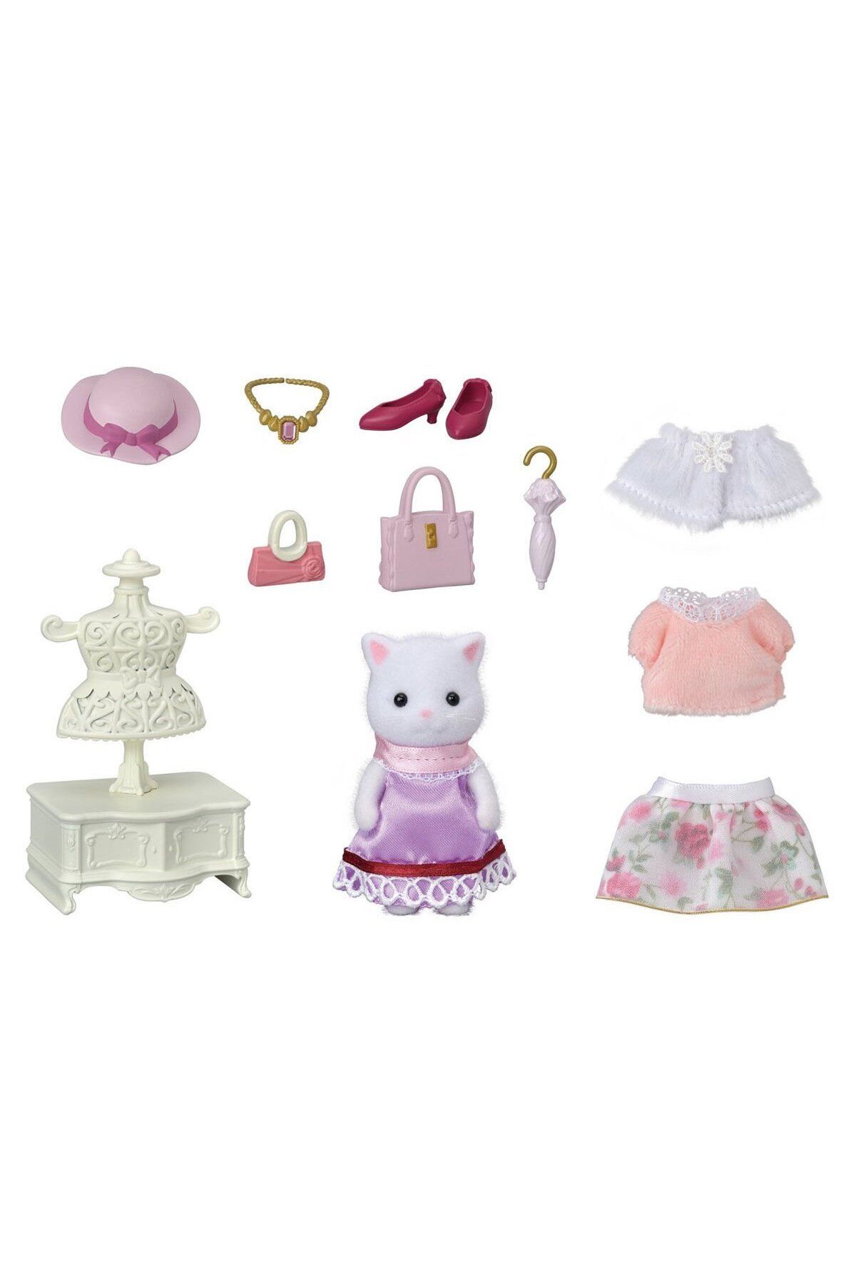 FABBA TOYS 5461 Syl-vanian Fam-ilies Moda Seti İran Kedisi +3 yaş