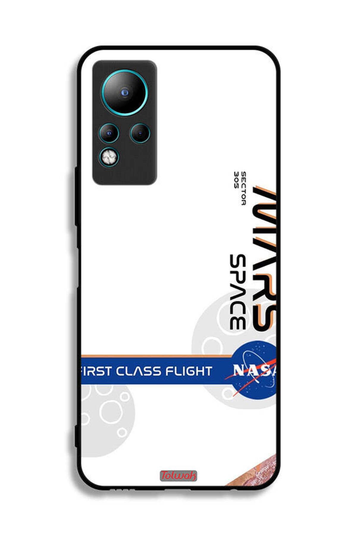 Tolwak-Infinix Note 11 Protective Case Cover First Class Flight Mars 2
