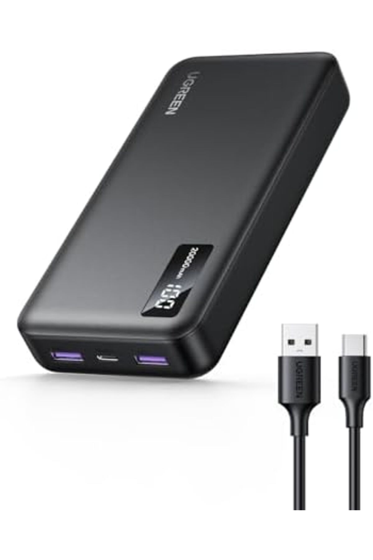 Ugreen-Power Bank 20000mAh, 22.5W Portable Charger Fast Charging PD 3.0 USB C Input & Output Battery 2