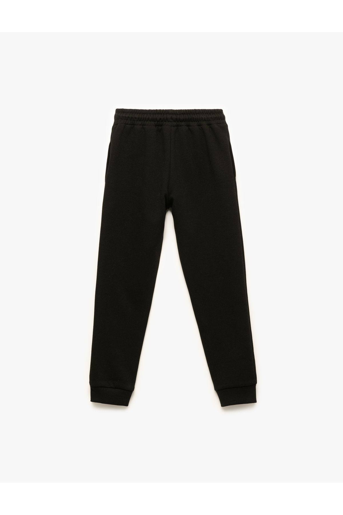 Koton-Basic Jogger Sweatpants with Elastic Waist and Pockets 2
